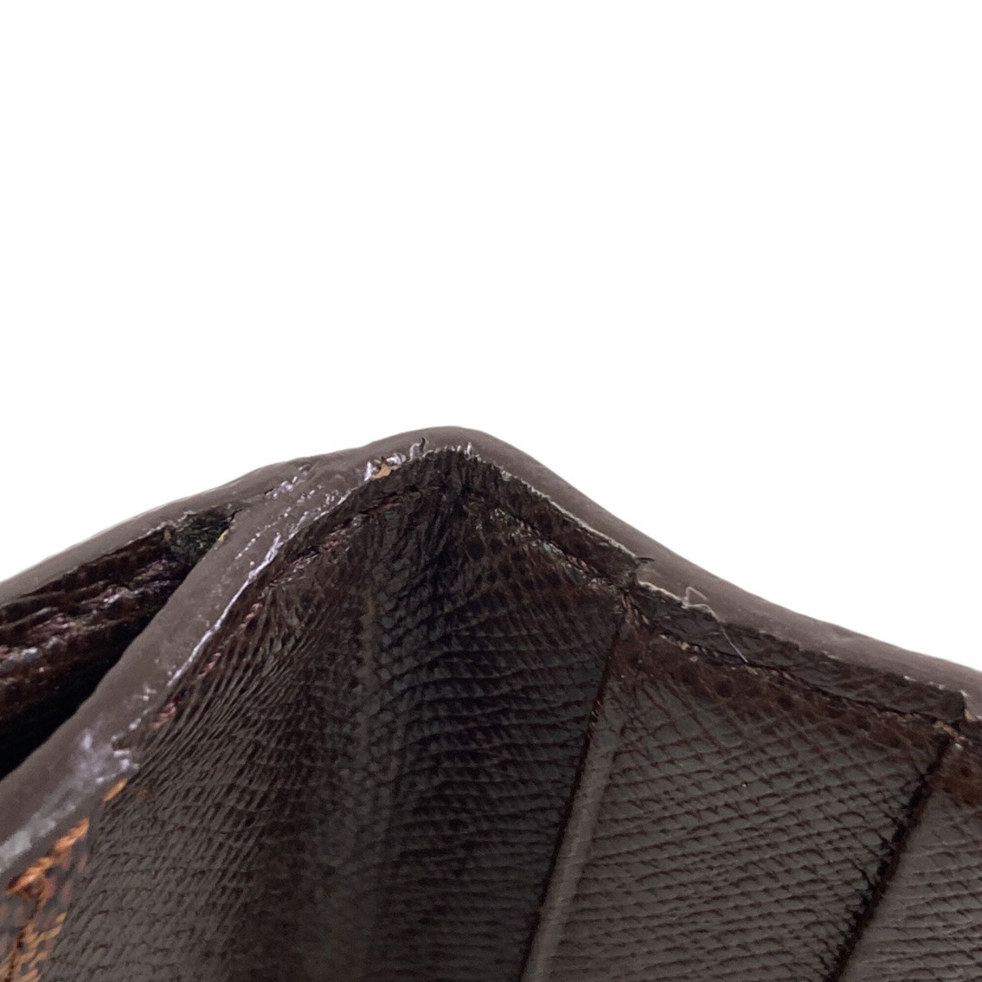 Louis Vuitton Damier Damier Canvas Ebene Damier Canvas Coin Purse/Coin Case (Pre-Owned)