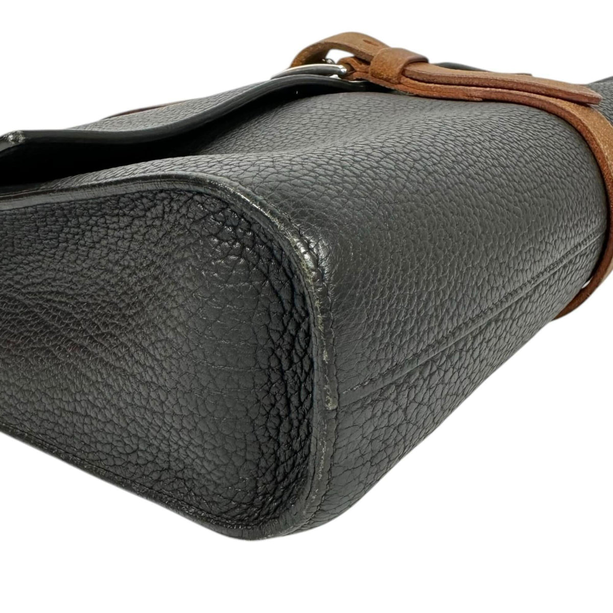 Hermes Black Fjord Leather Document Case (Pre-Owned)