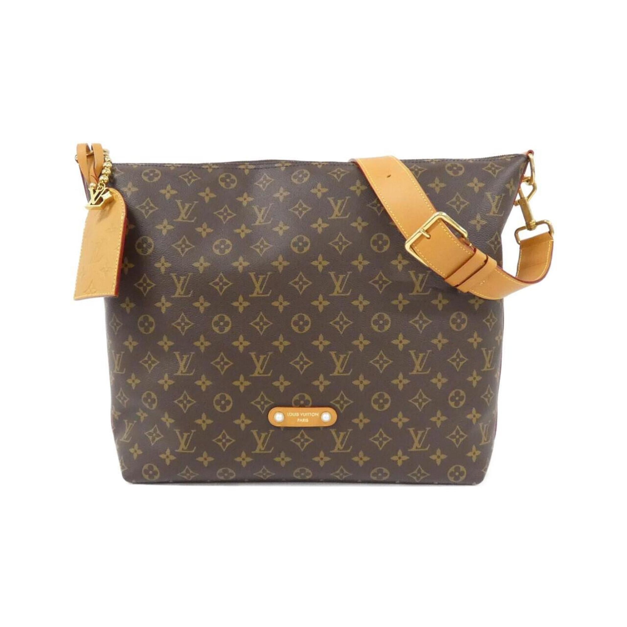 Louis Vuitton Brown Coated Canvas Shoulder Bag (Pre-Owned)
