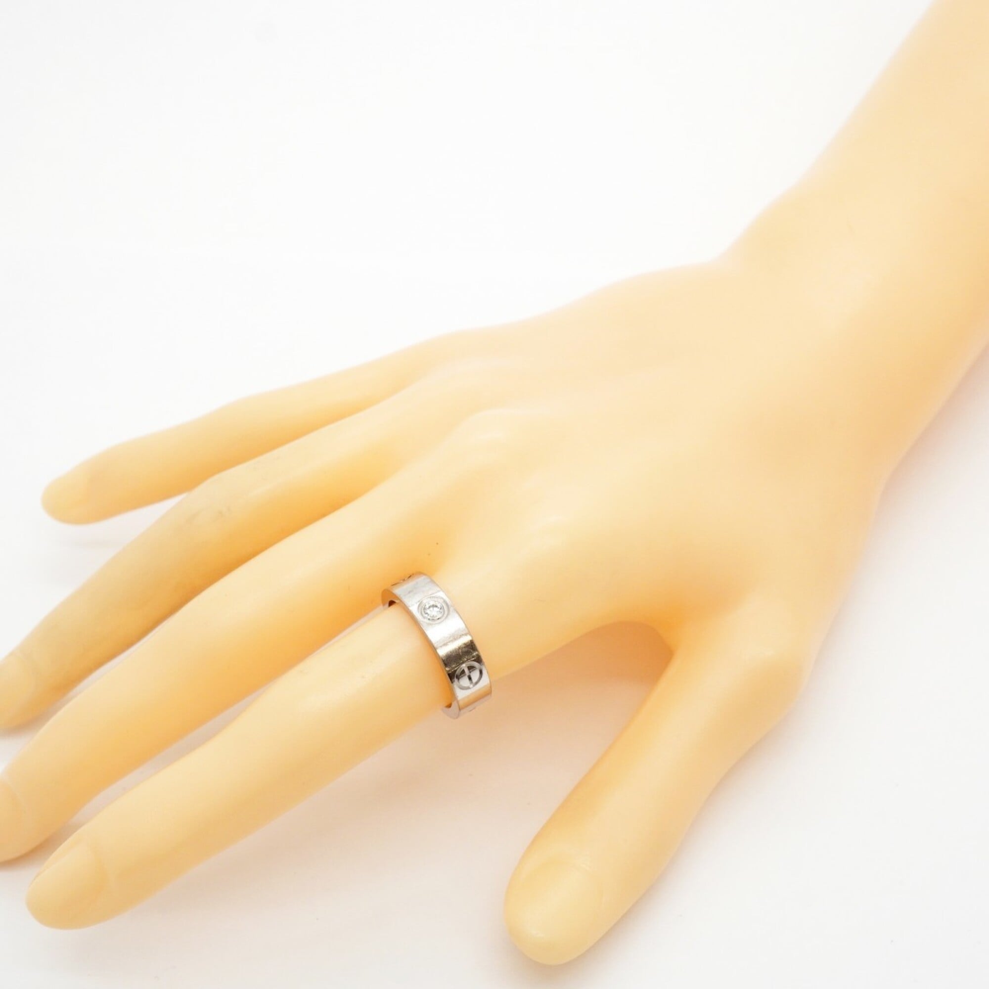 Cartier White Gold (18K) Band Ring (Pre-Owned)