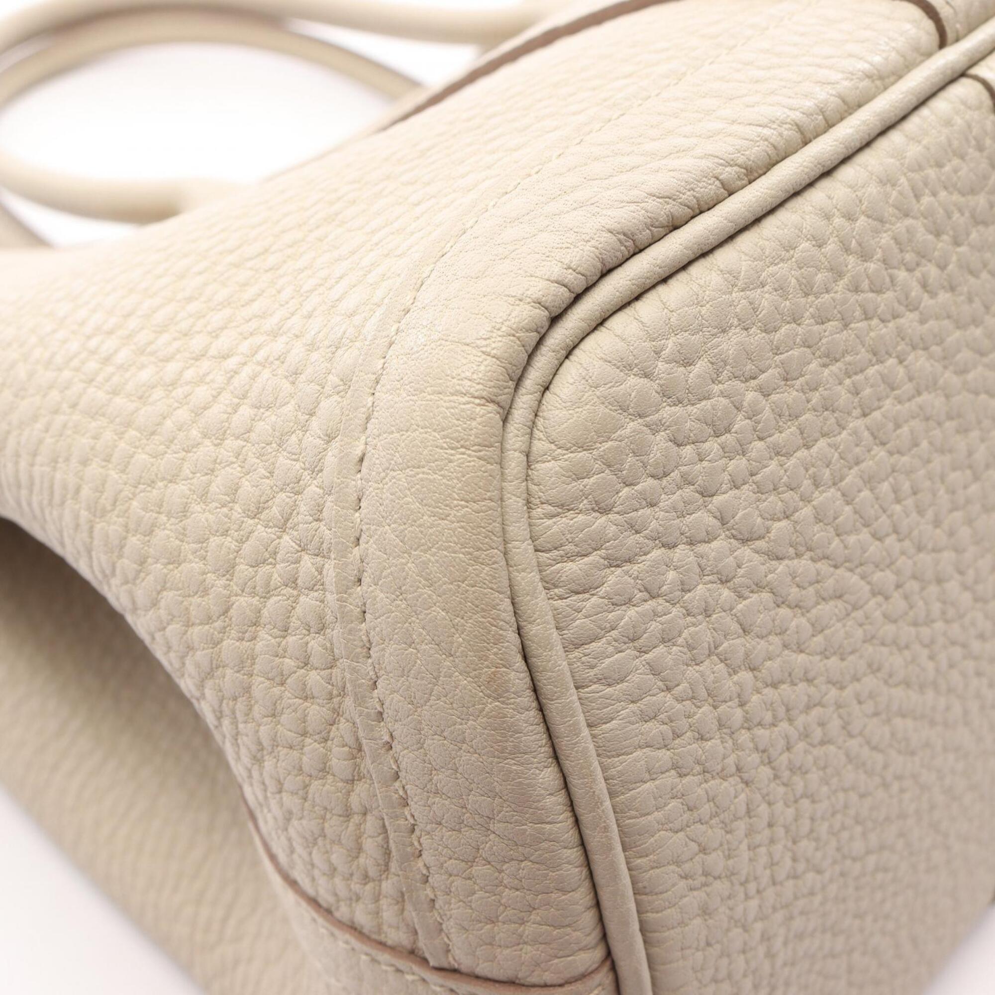 Hermes Gray Negonda Leather Handbag Tote Bag (Pre-Owned)