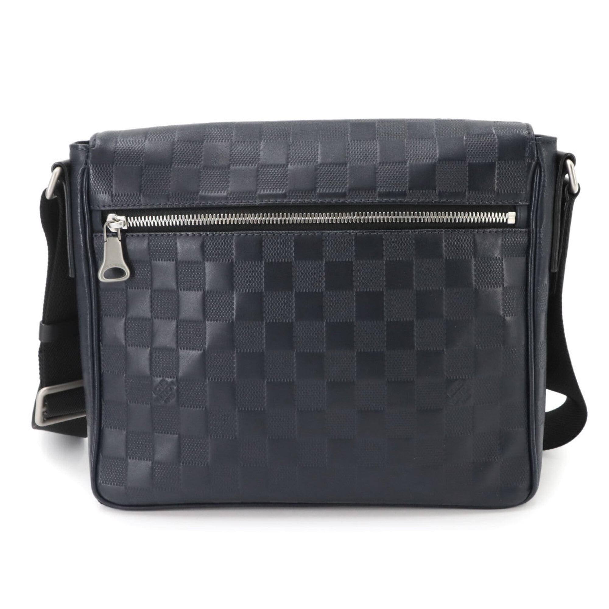 Louis Vuitton Navy Damier Infini Leather Shoulder Bag (Pre-Owned)