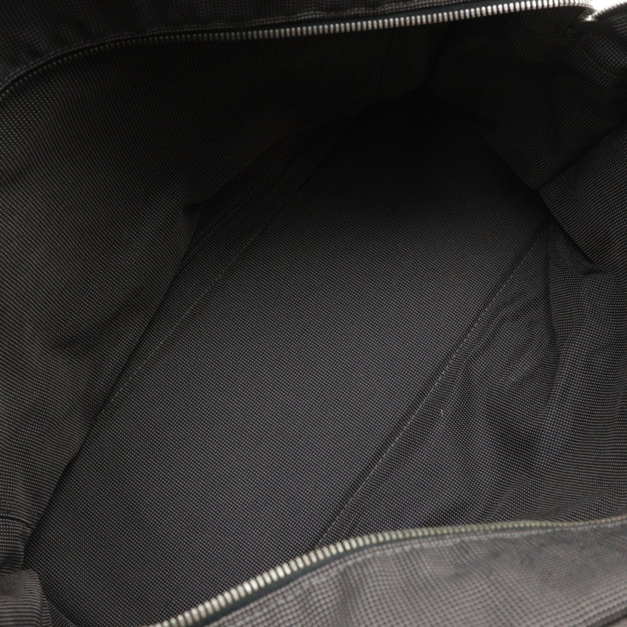 Hermes Gray Nylon Canvas Tote Bag (Pre-Owned)