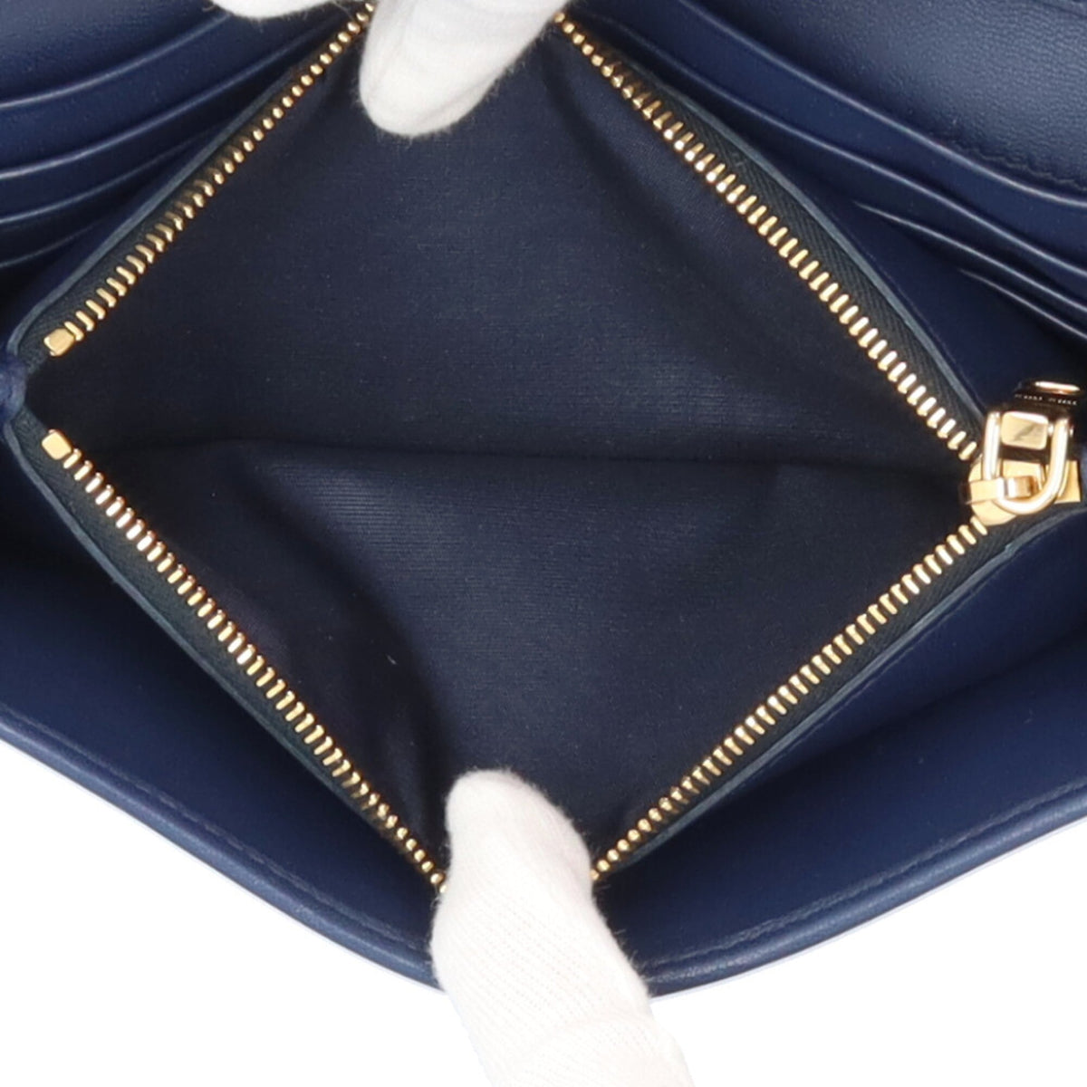 Miu Miu Navy Leather Shoulder Bag (Pre-Owned)