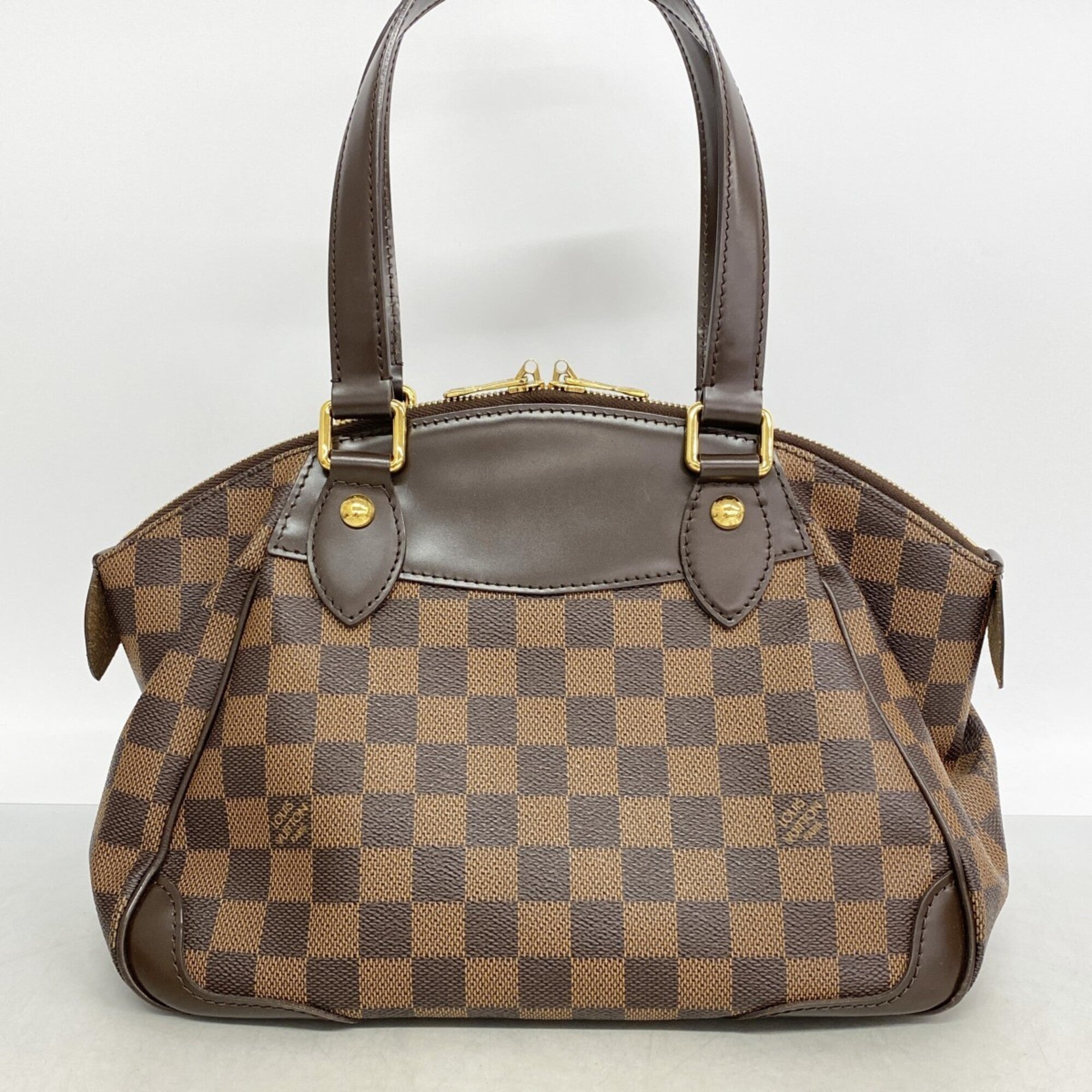 Louis Vuitton Ebene Handbag (Pre-Owned)