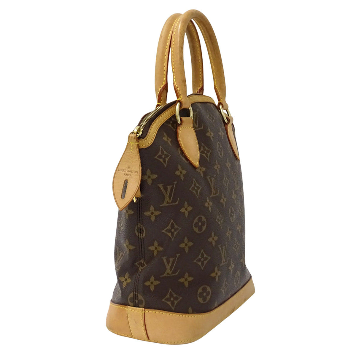 Louis Vuitton Brown Monogram Canvas Handbag (Pre-Owned)