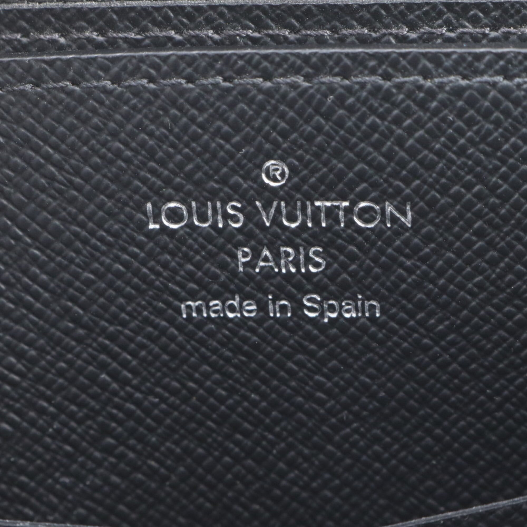 Louis Vuitton Monogram Eclipse Leather Coated Canvas Long Wallet (Bi-Fold) (Pre-Owned)