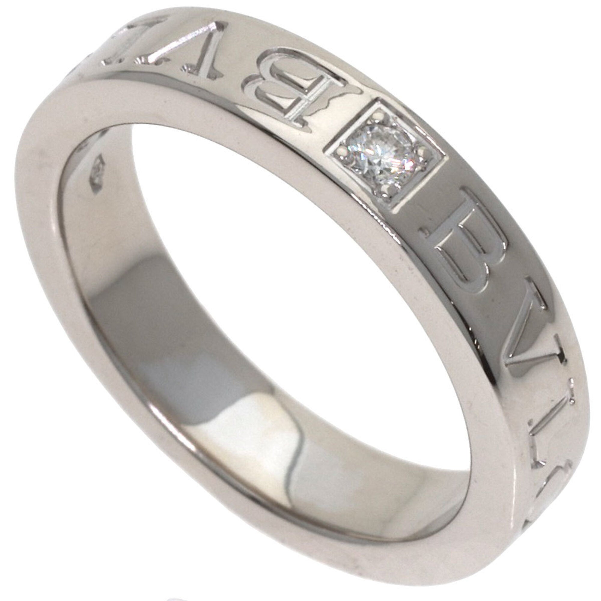 Bvlgari White Gold (18K) Band Ring (Pre-Owned)