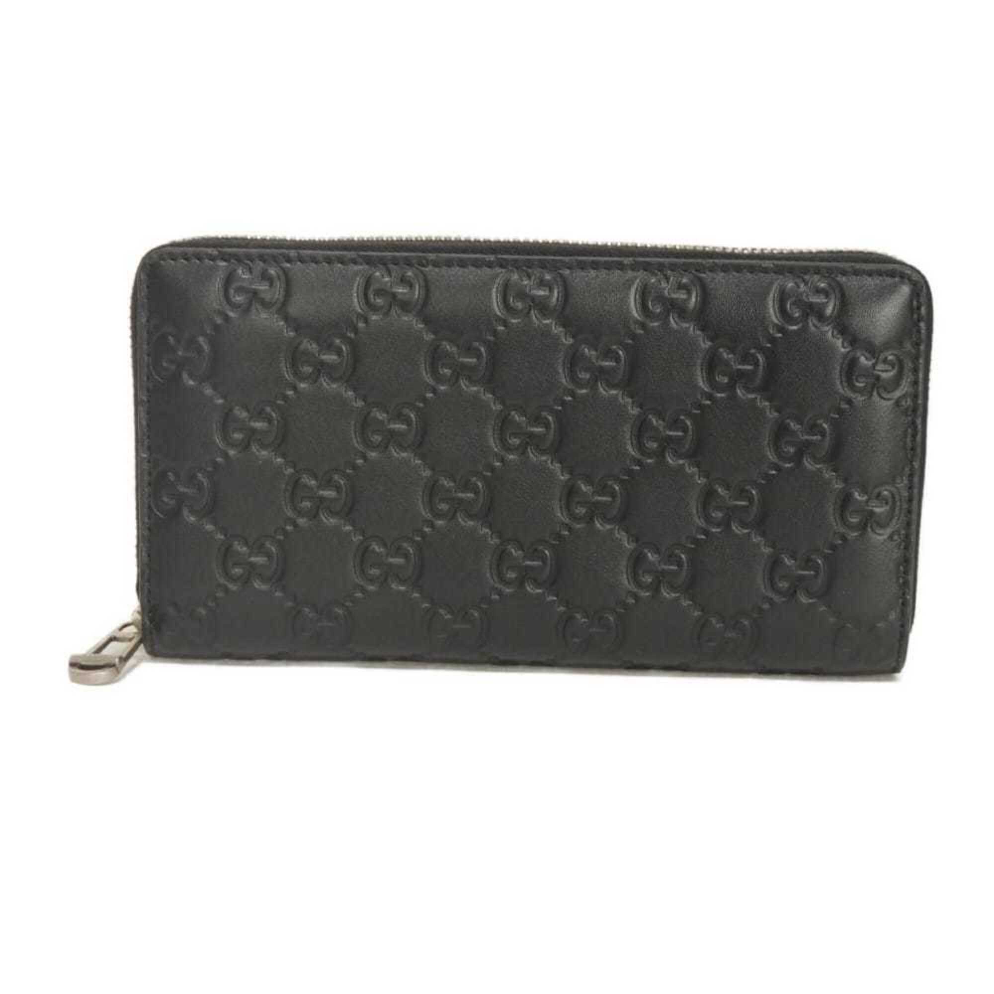 Gucci Black Long Wallet (Bi-Fold) (Pre-Owned)