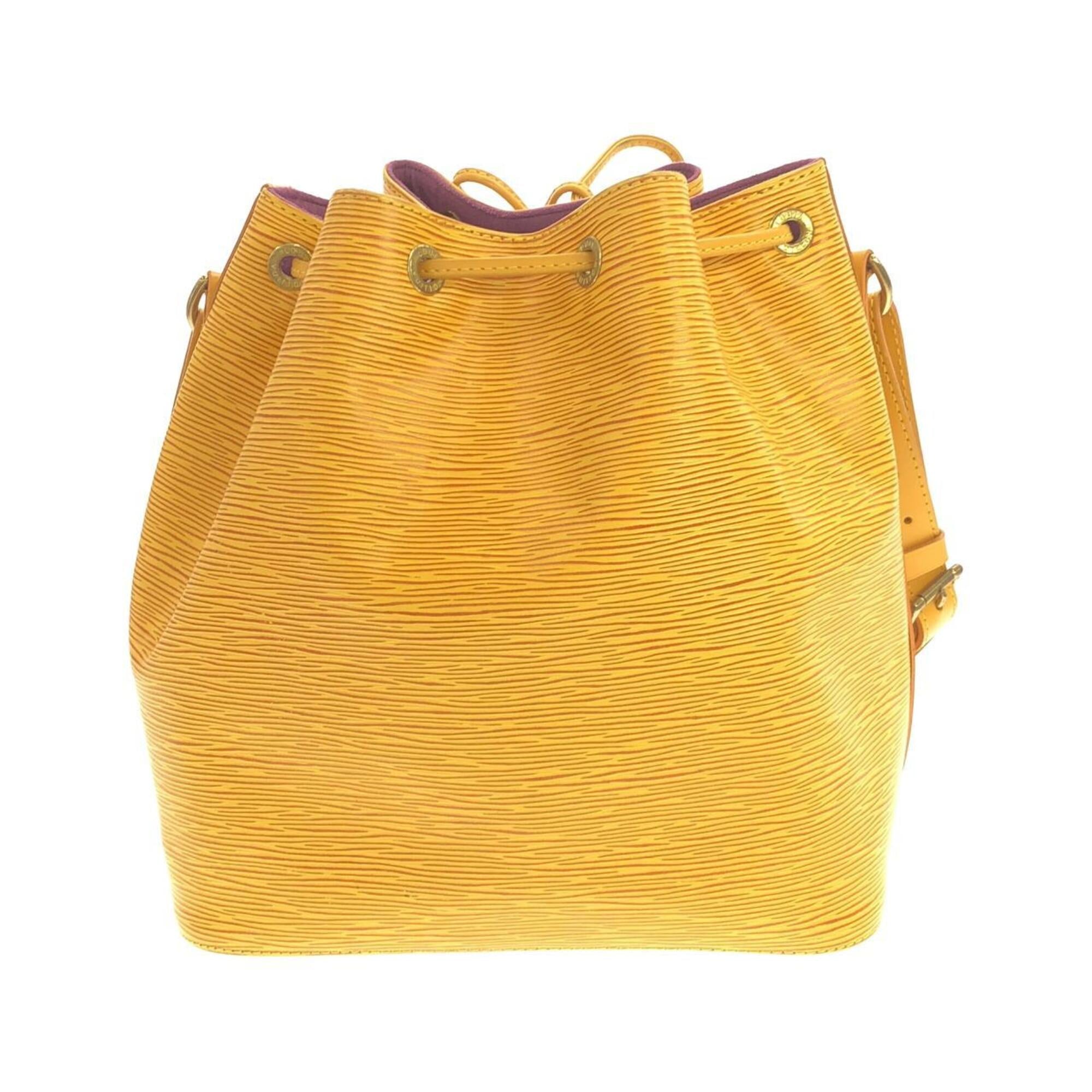 Louis Vuitton Yellow Leather Shoulder Bag (Pre-Owned)