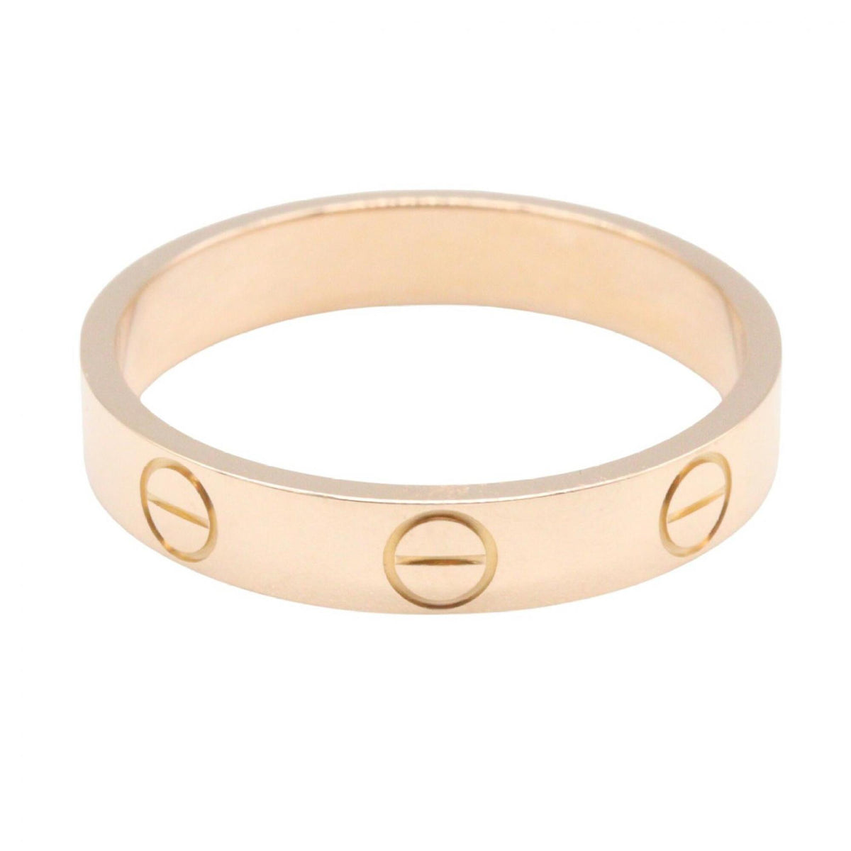 Cartier Gold Pink Gold (18K) Band Ring (Pre-Owned)