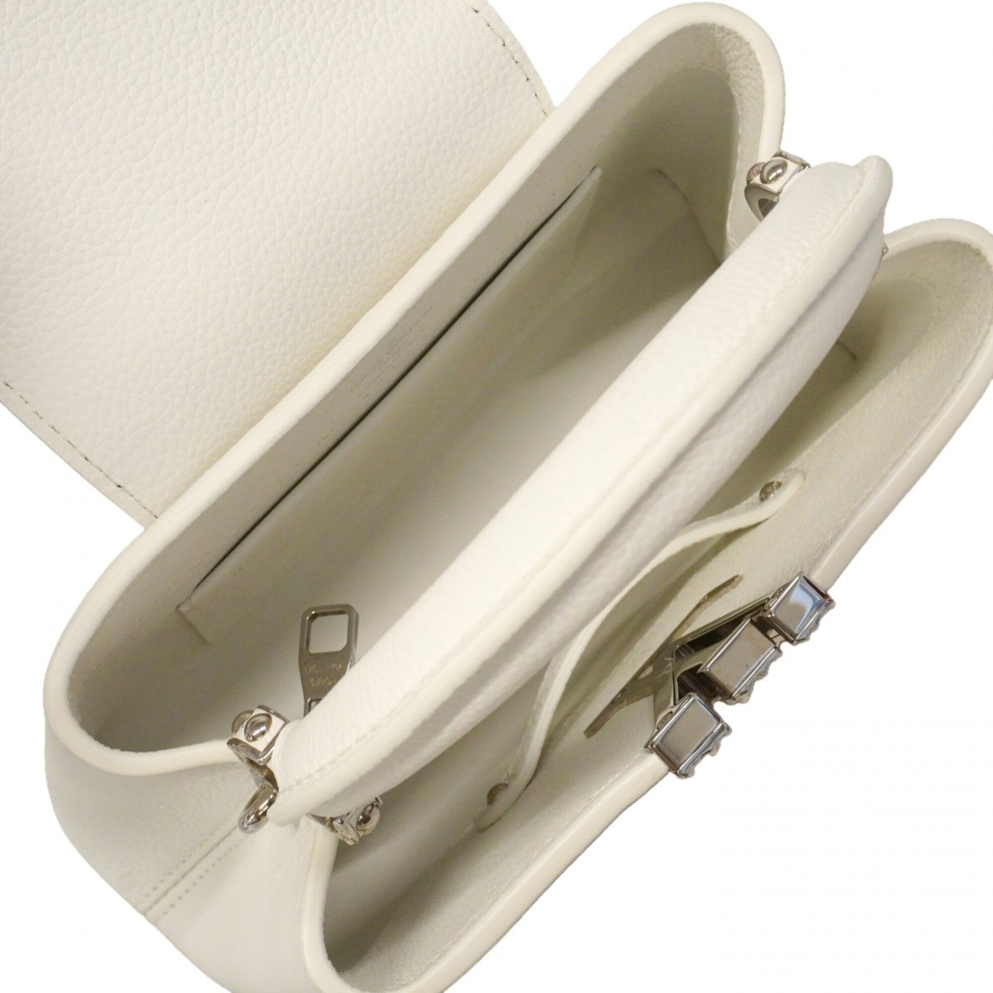 Louis Vuitton White Handbag (Pre-Owned)