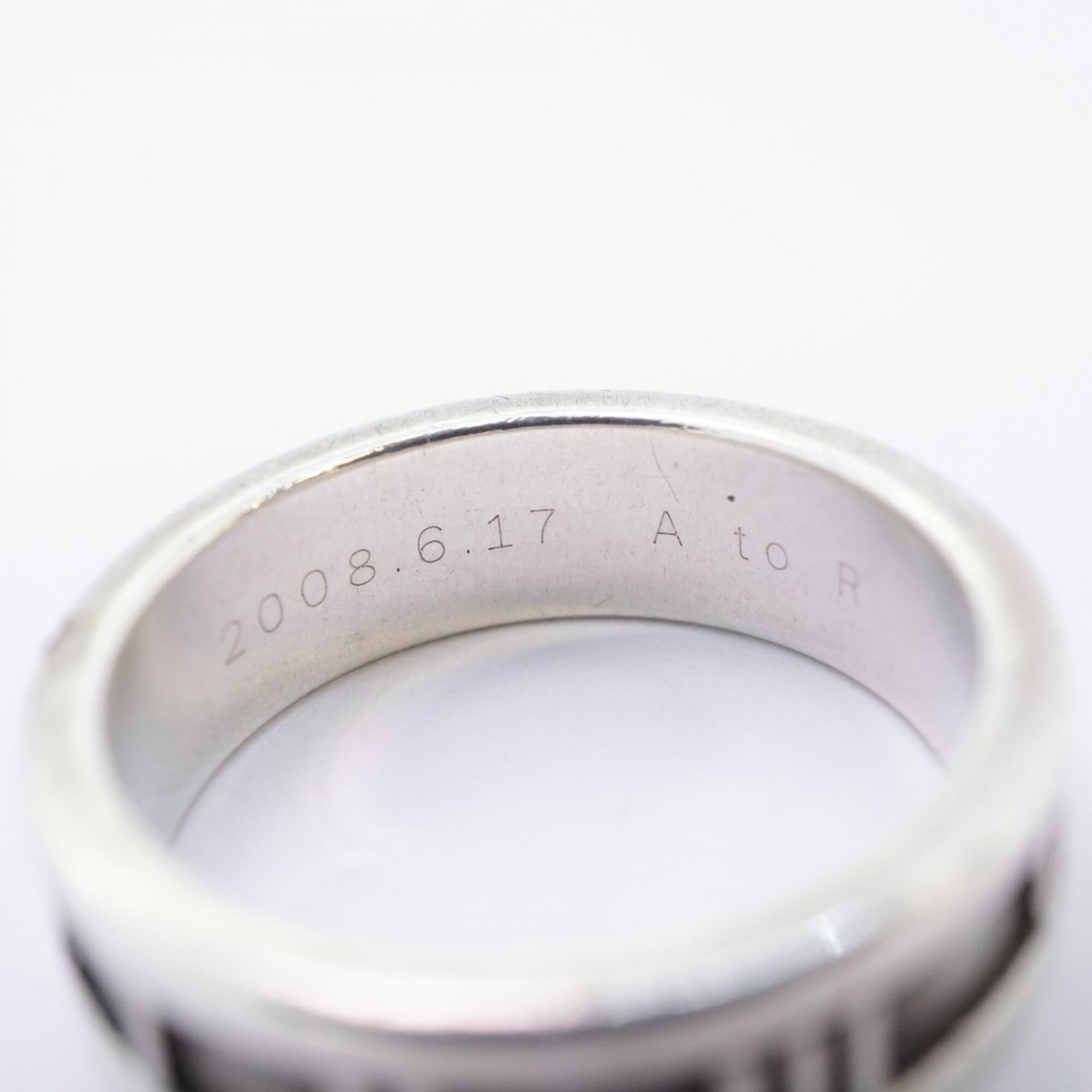 Tiffany Silver 925 Band Ring (Pre-Owned)