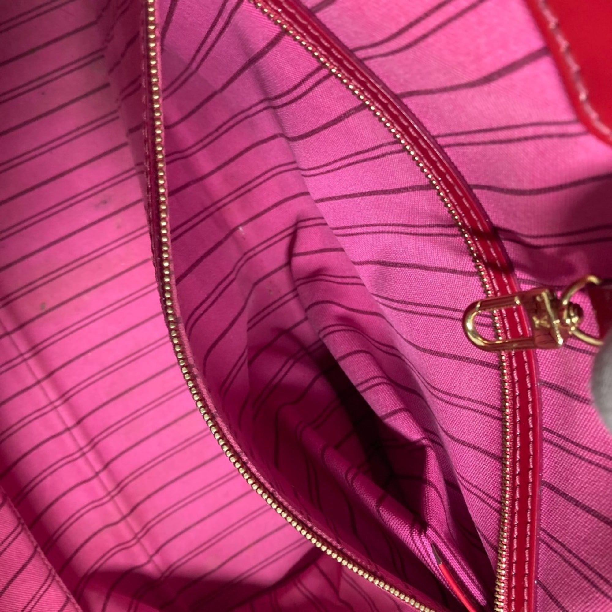 Louis Vuitton Pink Pvc Leather Shoulder Bag Tote Bag (Pre-Owned)