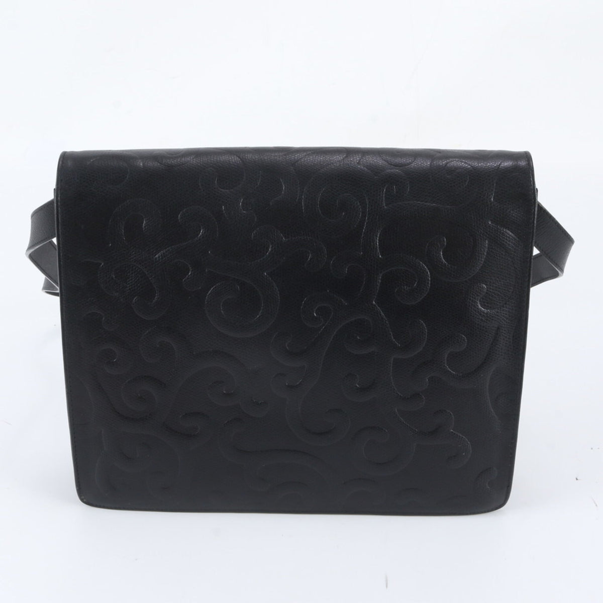 Yves Saint Laurent Black Leather Shoulder Bag (Pre-Owned)