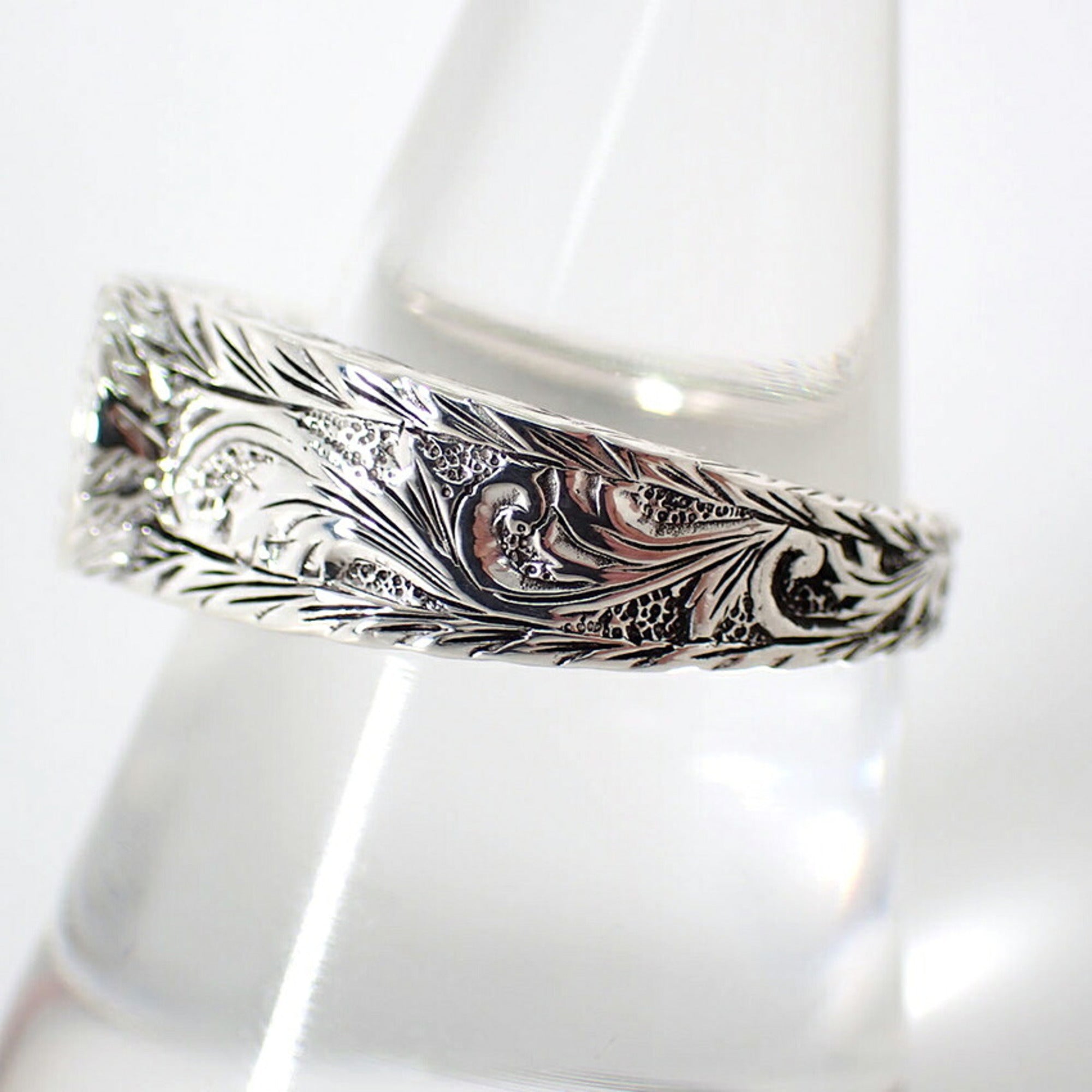 Gucci Sterling Silver 925 Band Ring (Pre-Owned)