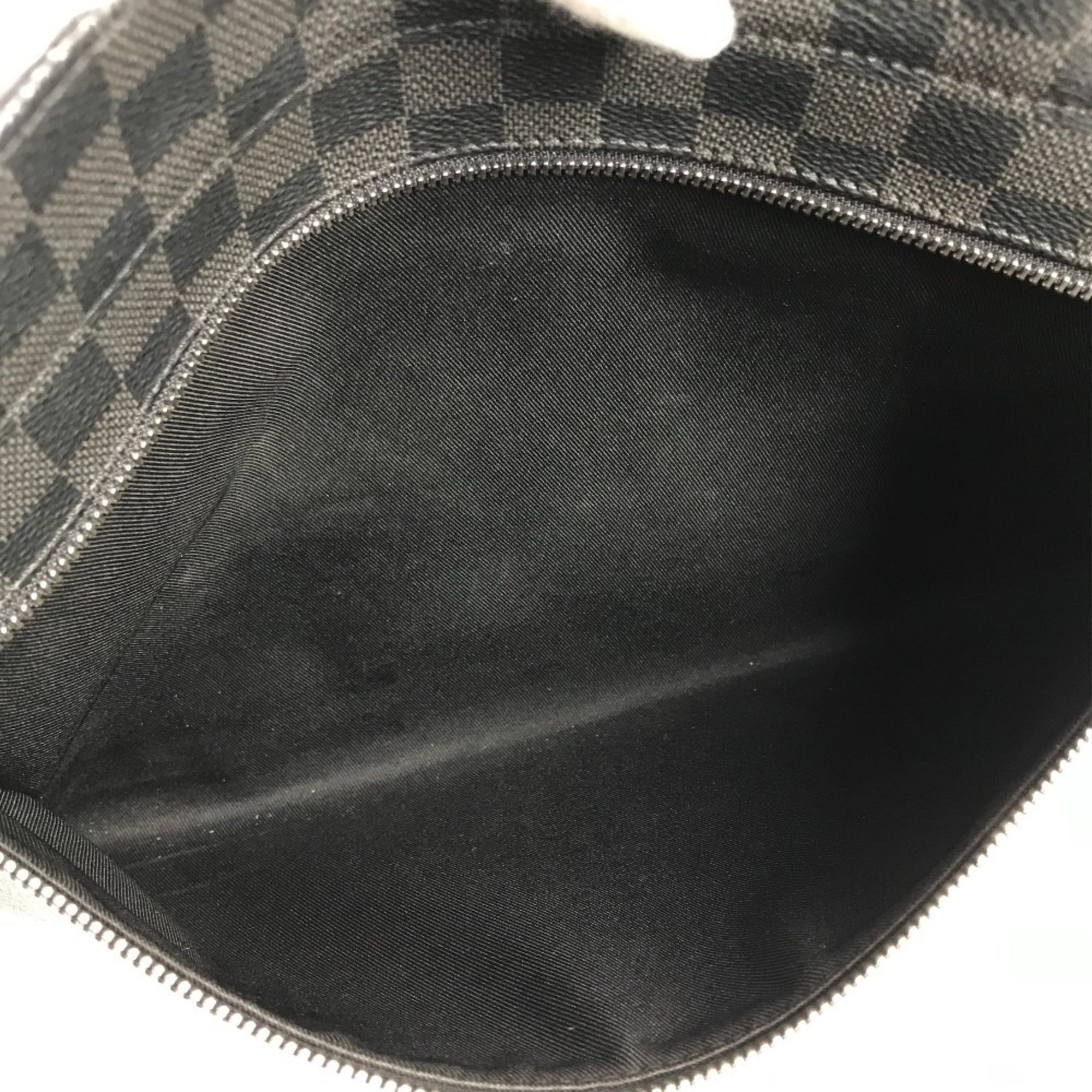 Louis Vuitton Black Damier Graphite Shoulder Bag (Pre-Owned)