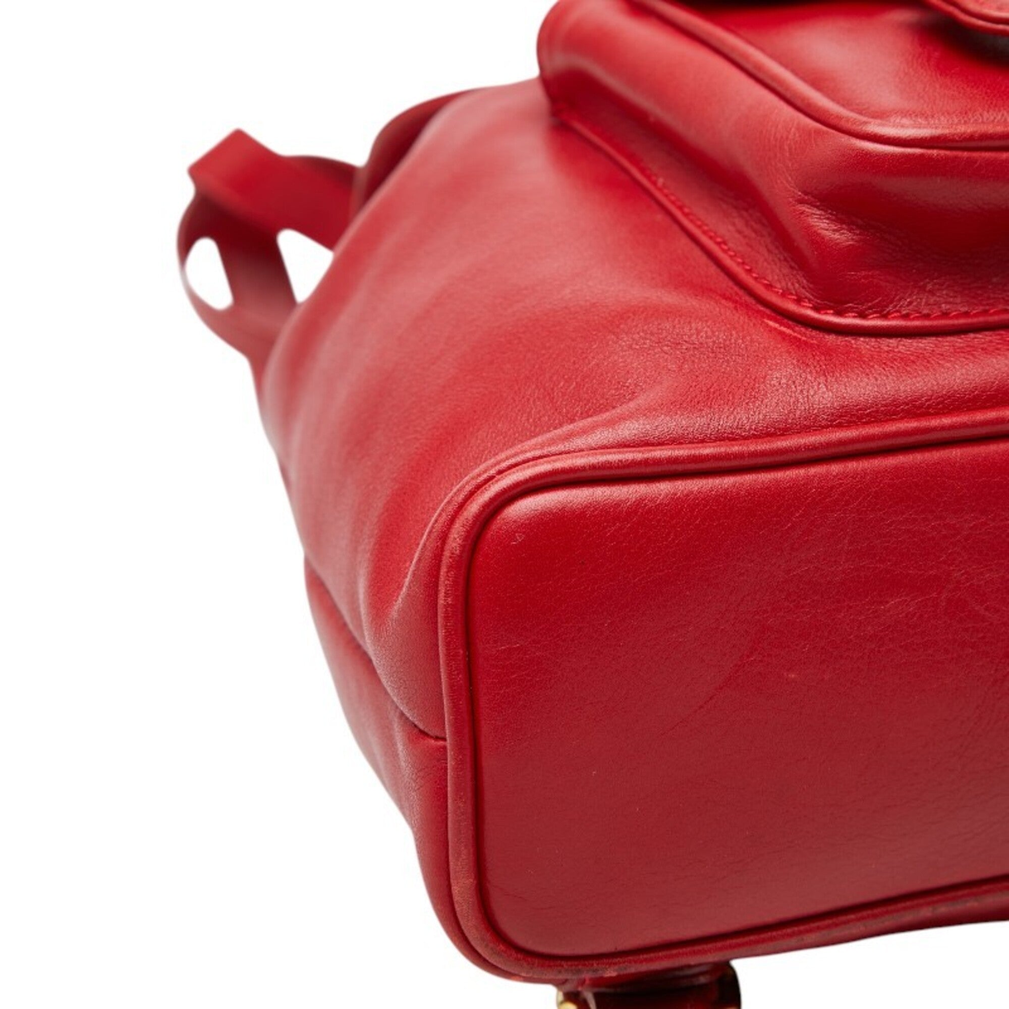 Gucci Red Color Leather (Pre-Owned)
