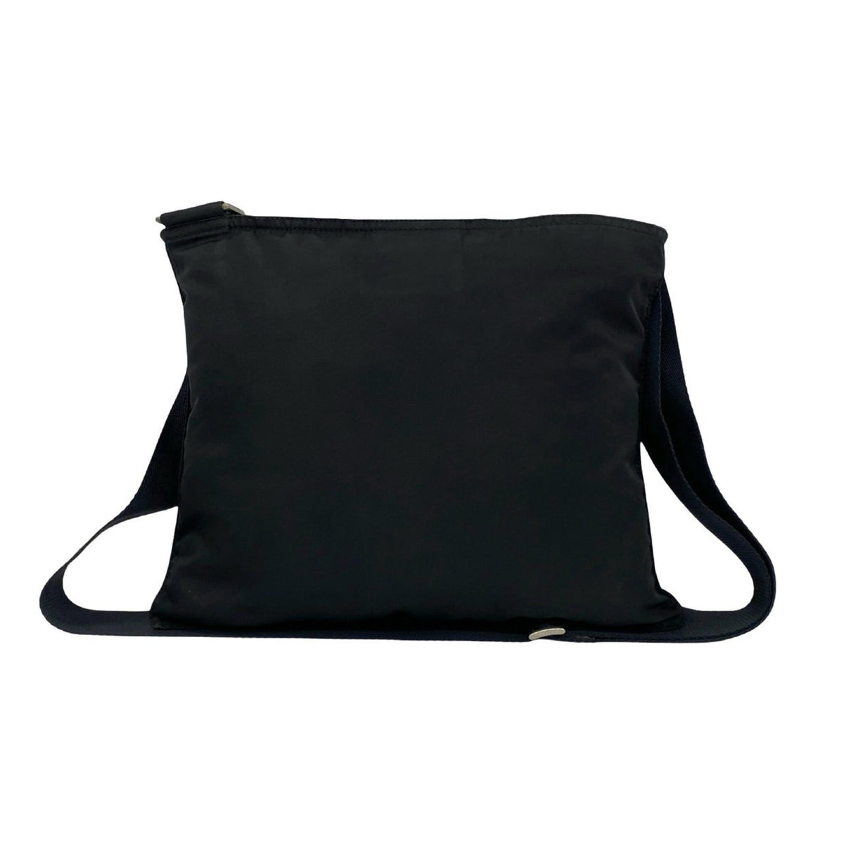 Prada Black Nylon Pochette Shoulder Bag (Pre-Owned)