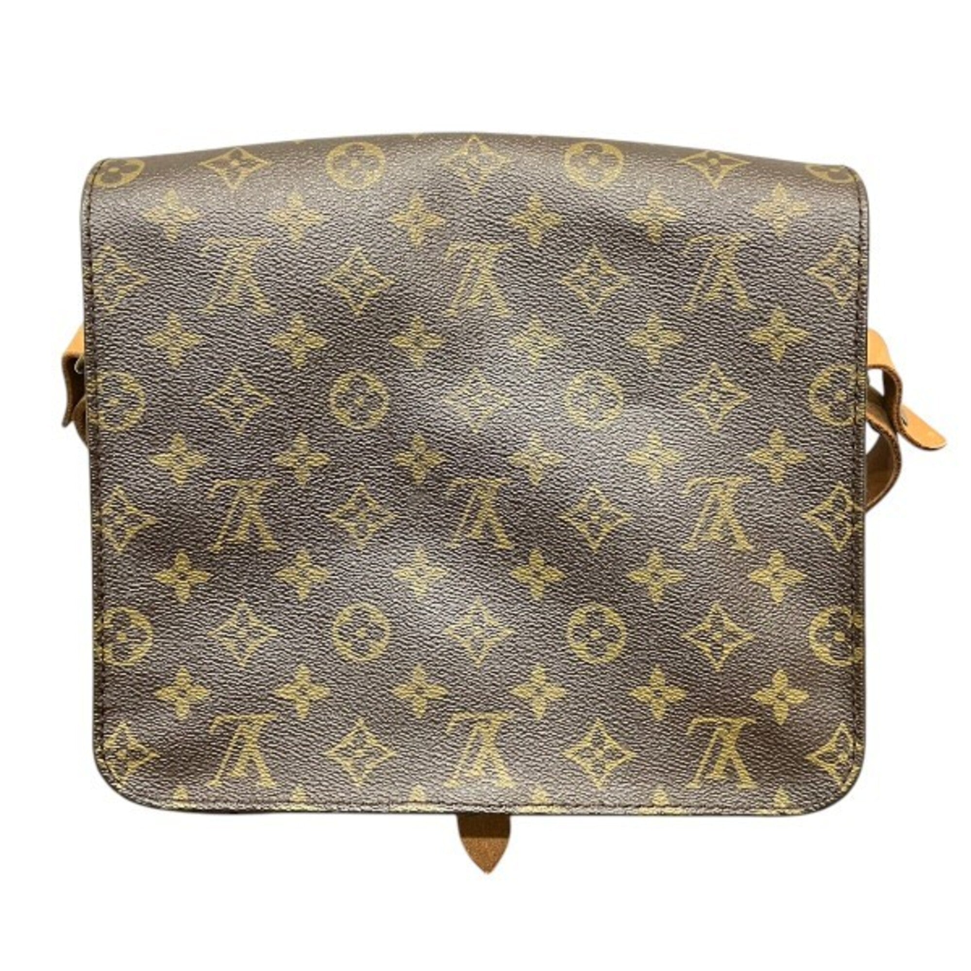Louis Vuitton Brown Monogram Handbag Shoulder Bag (Pre-Owned)