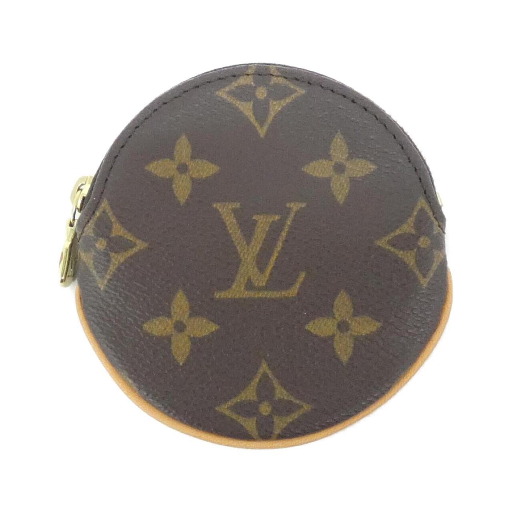 Louis Vuitton Marron Monogram Coated Canvas Coin Purse/Coin Case (Pre-Owned)