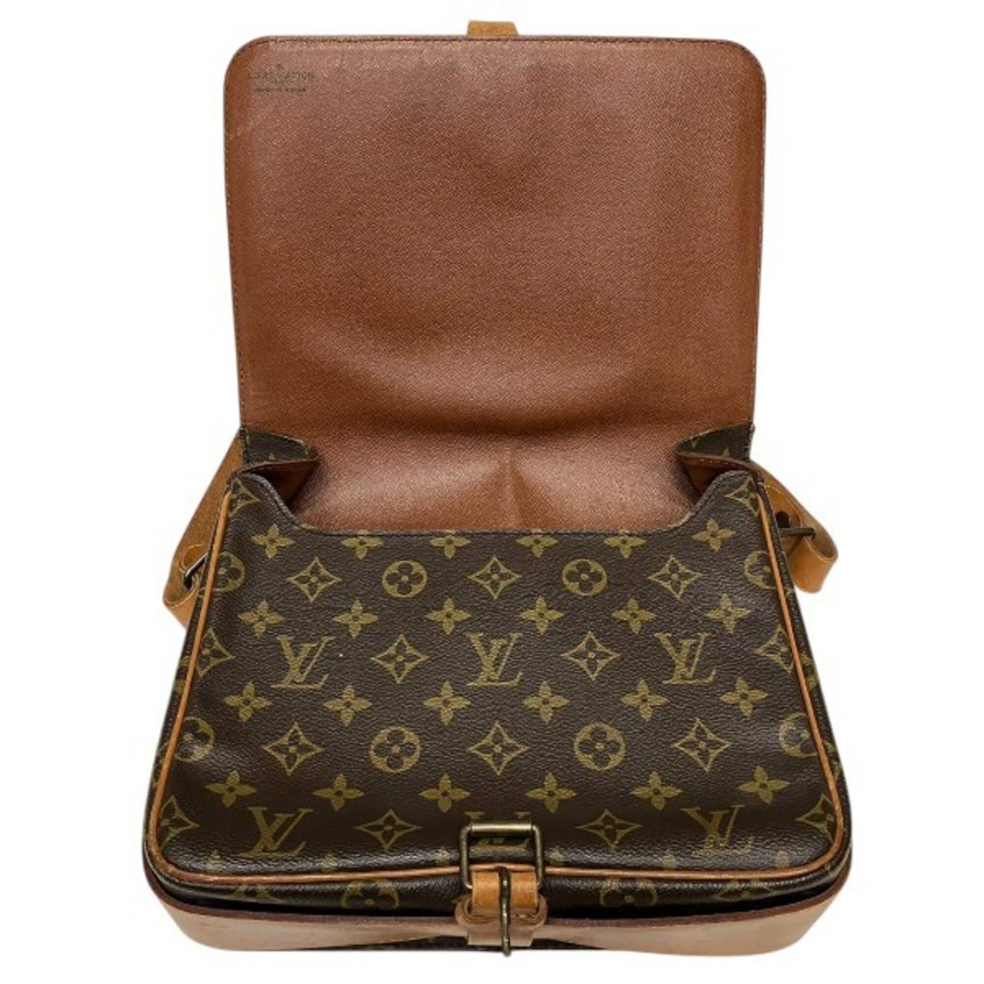 Louis Vuitton Brown Monogram Handbag Shoulder Bag (Pre-Owned)
