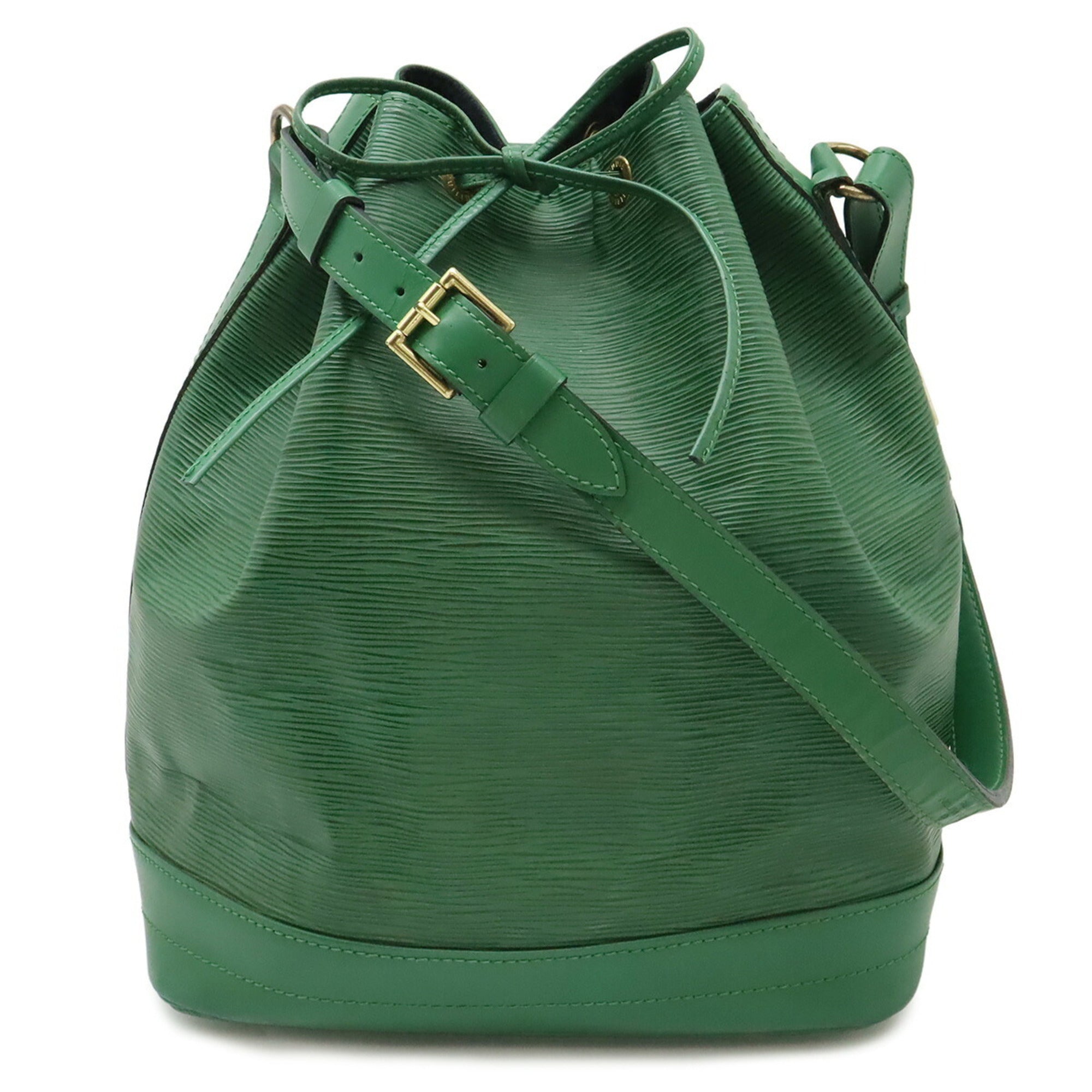 Louis Vuitton Borneo Green Green Epi Leather Shoulder Bag (Pre-Owned)