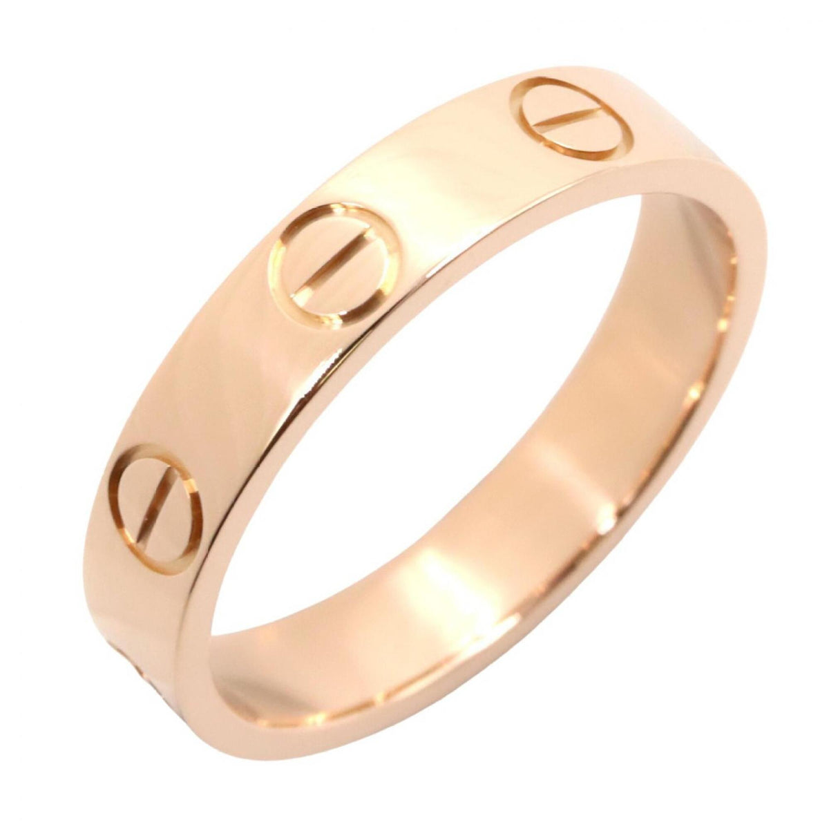 Cartier Gold Pink Gold (18K) Band Ring (Pre-Owned)