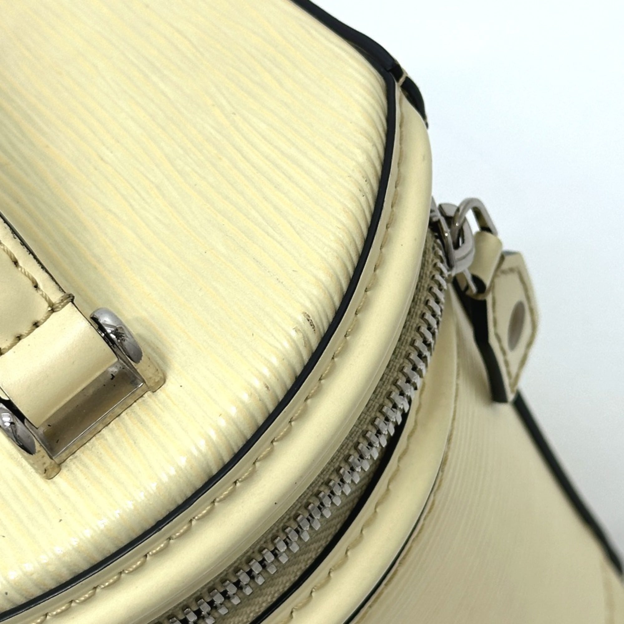 Louis Vuitton Beige Epi Leather Handbag Vanity Bag (Pre-Owned)
