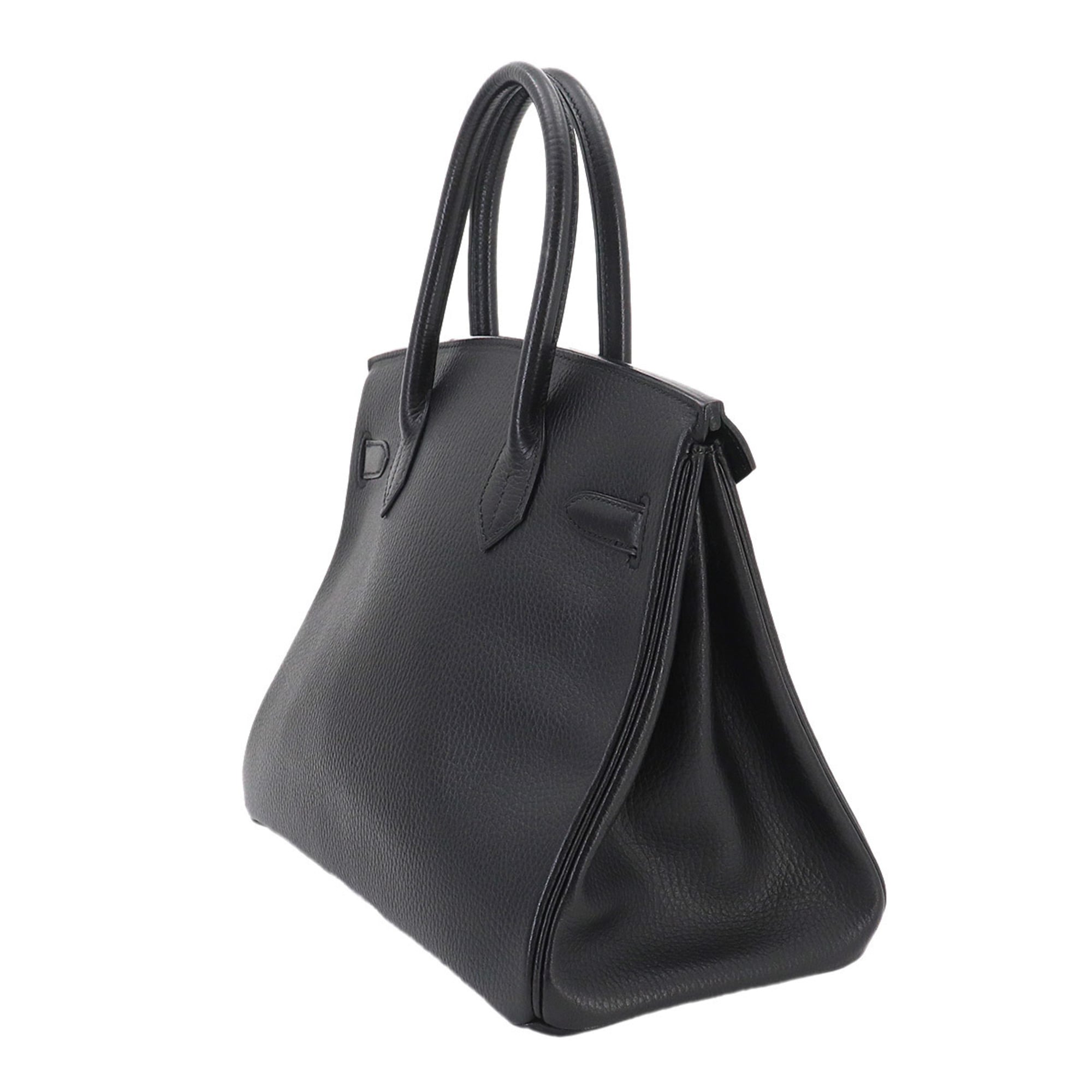Hermes Black Ardennes Leather Handbag (Pre-Owned)