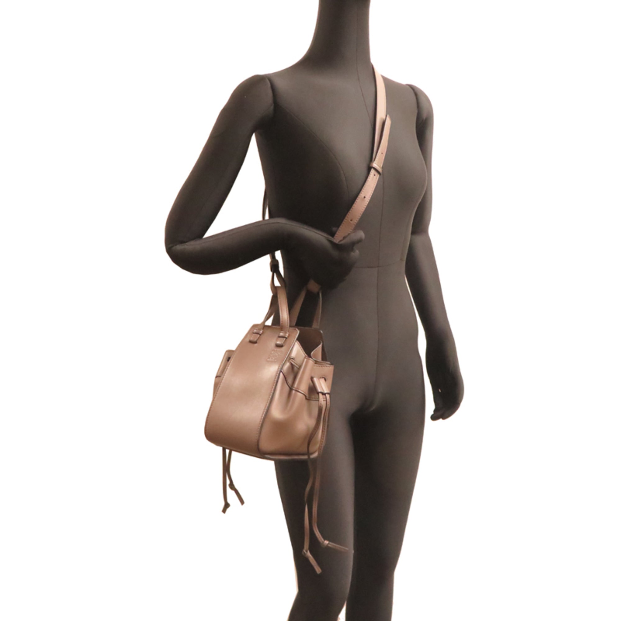 Loewe Hammock Brown Leather Handbag (Pre-Owned)