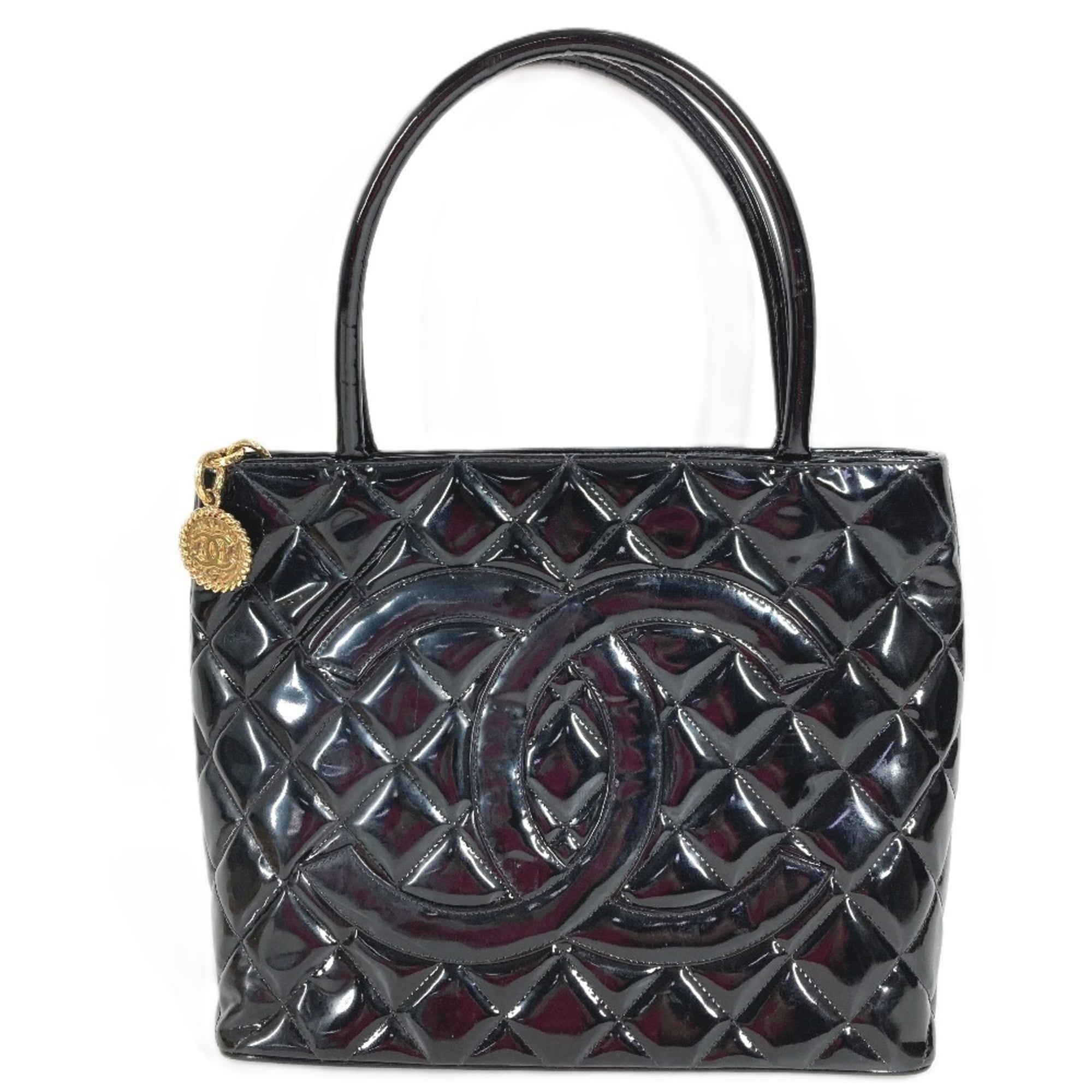 Chanel Black Shoulder Bag Tote Bag (Pre-Owned)