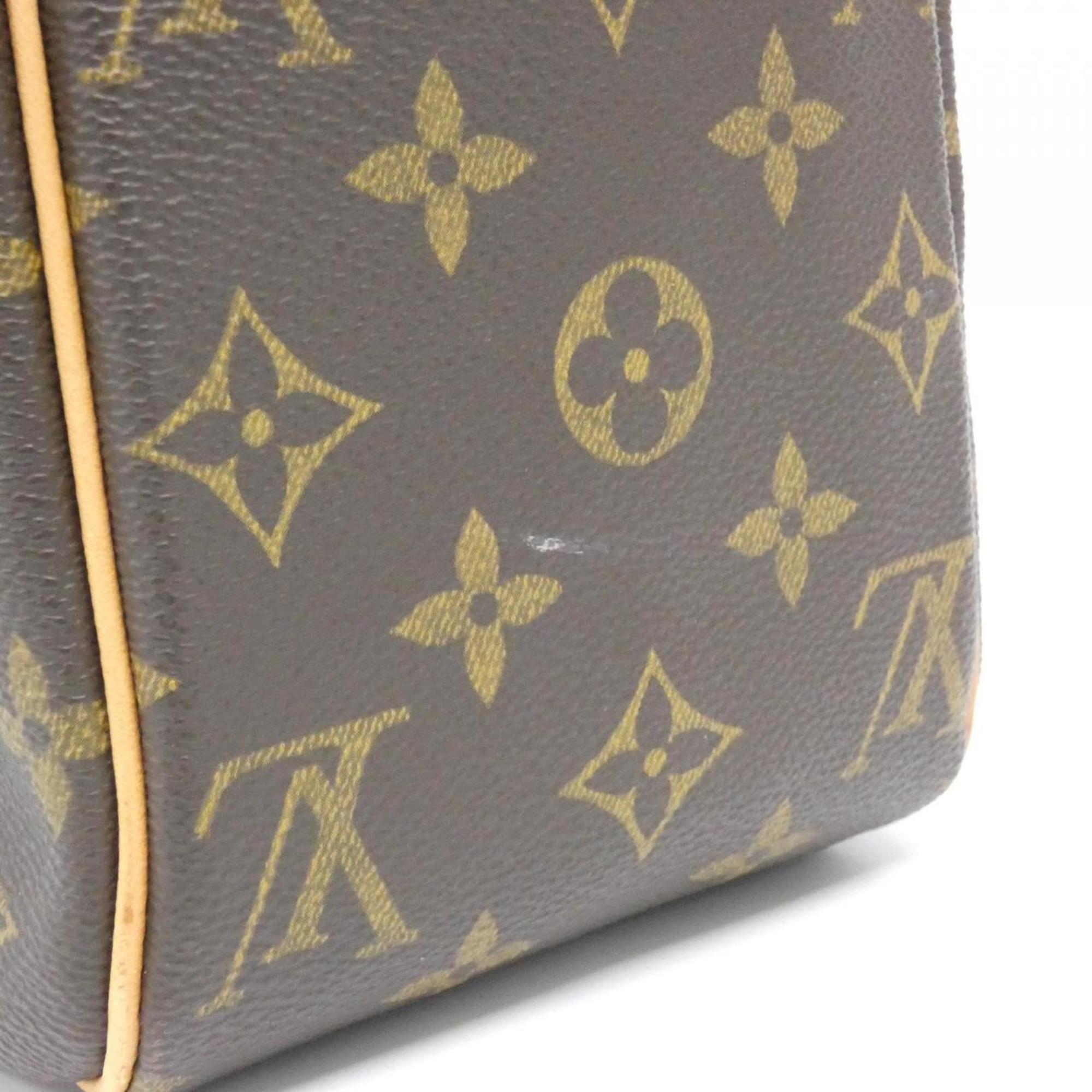 Louis Vuitton Brown Coated Canvas Shoulder Bag (Pre-Owned)