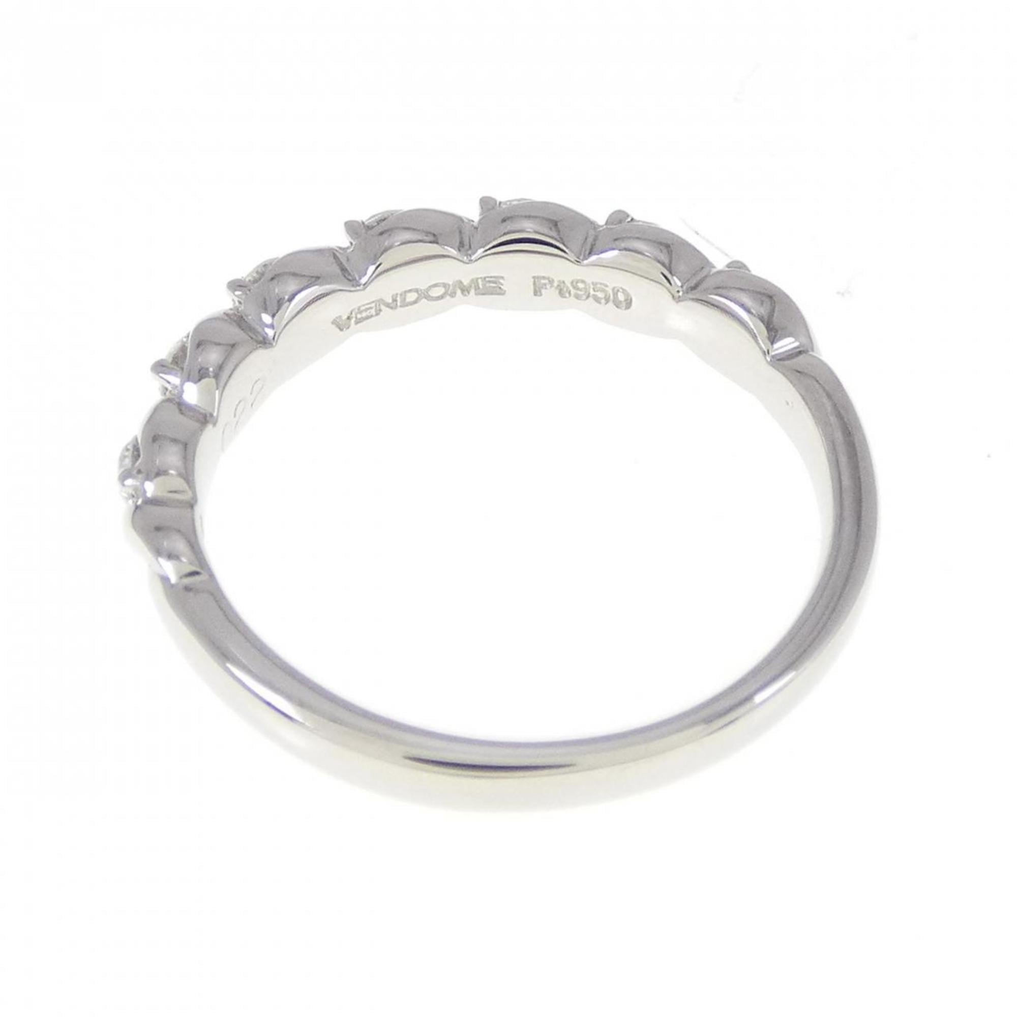 Vendome Aoyama Platinum Band Ring (Pre-Owned)