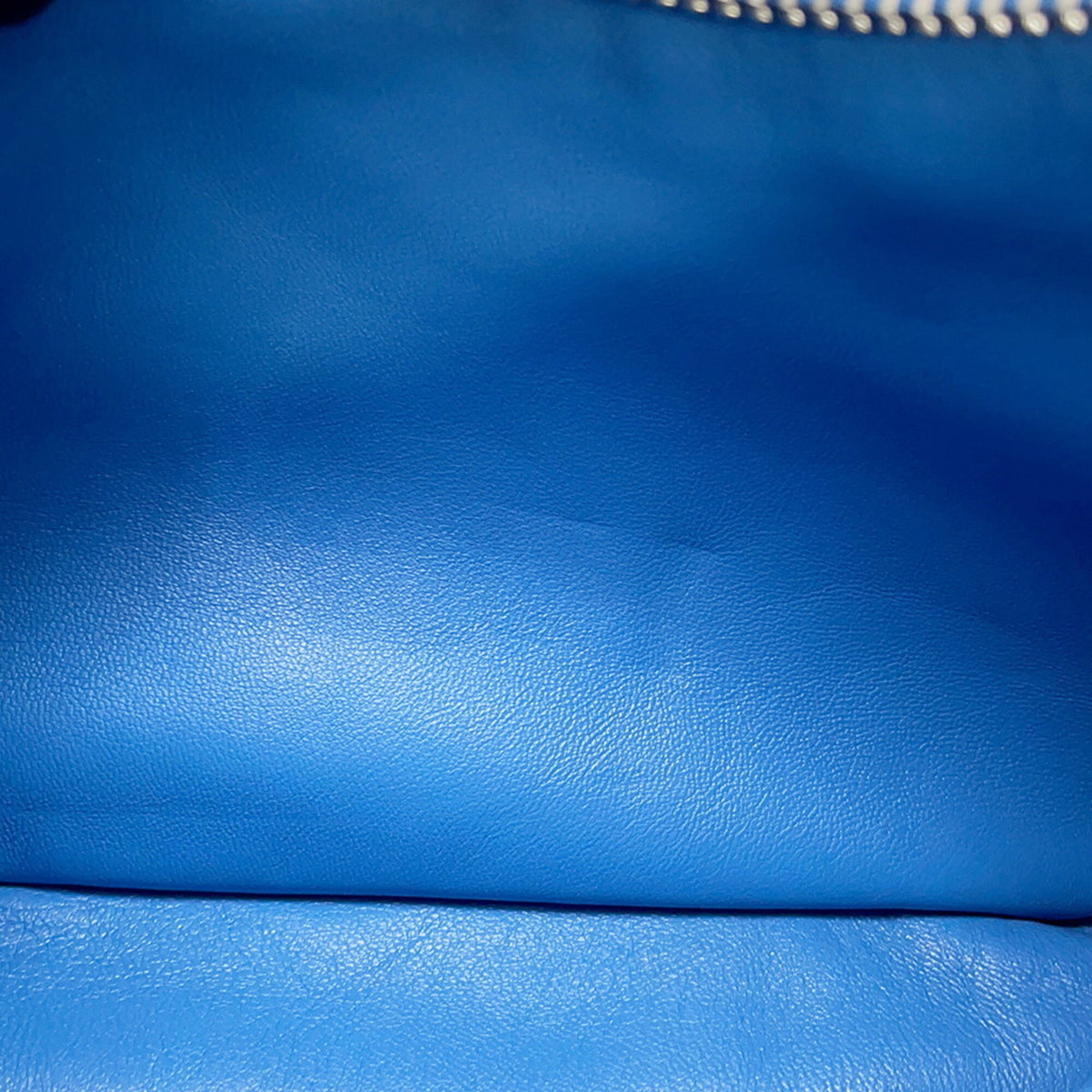 Prada Light Blue Nylon Handbag Pouch Shoulder Bag (Pre-Owned)