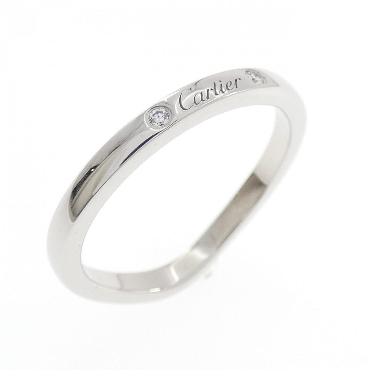 Cartier Platinum 950 Band Ring (Pre-Owned)