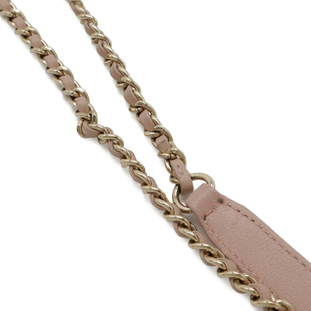 Chanel Matelasse Pink Leather Shoulder Bag (Pre-Owned)
