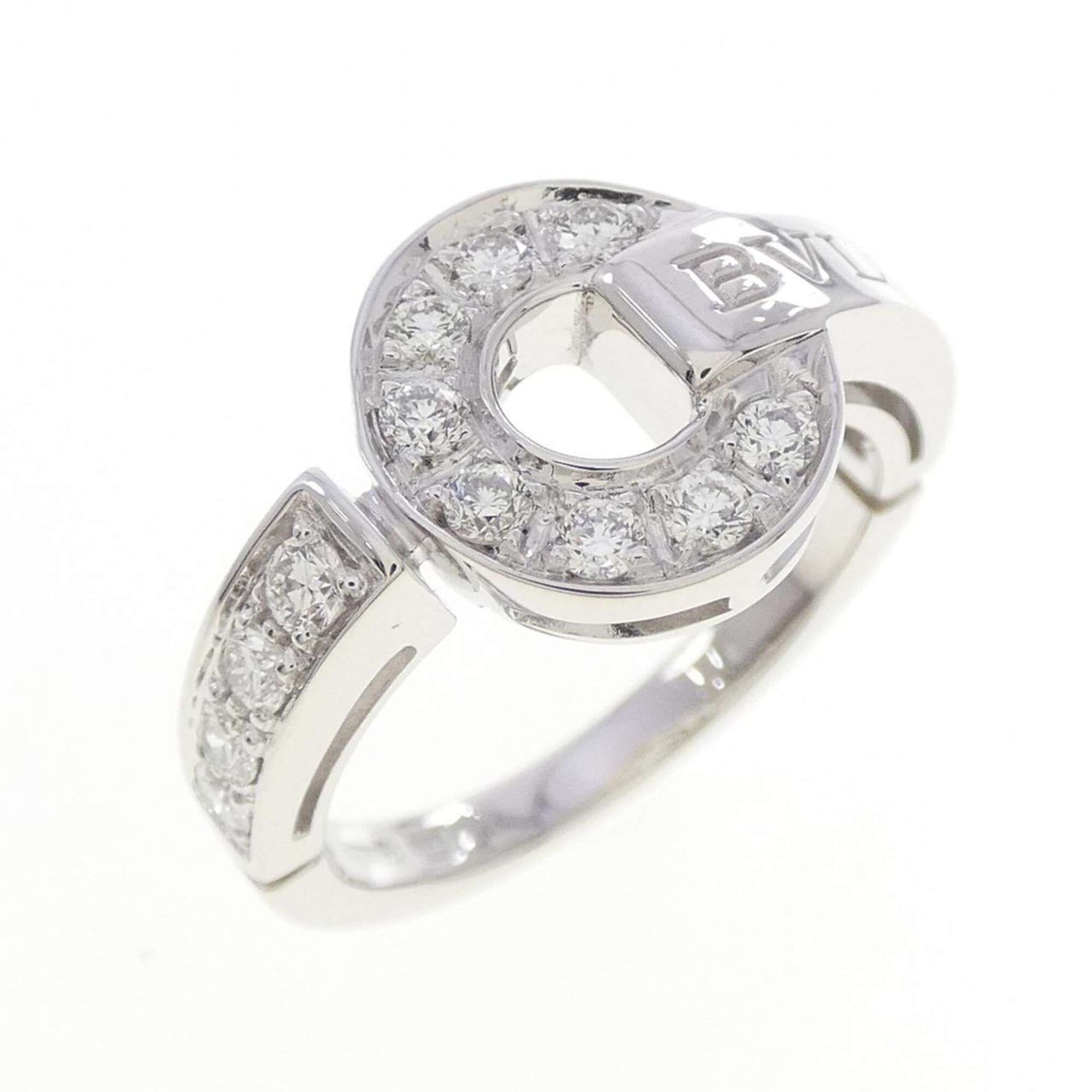 Bvlgari Bvlgari Bvlgari White Gold (18K) Band Ring (Pre-Owned)