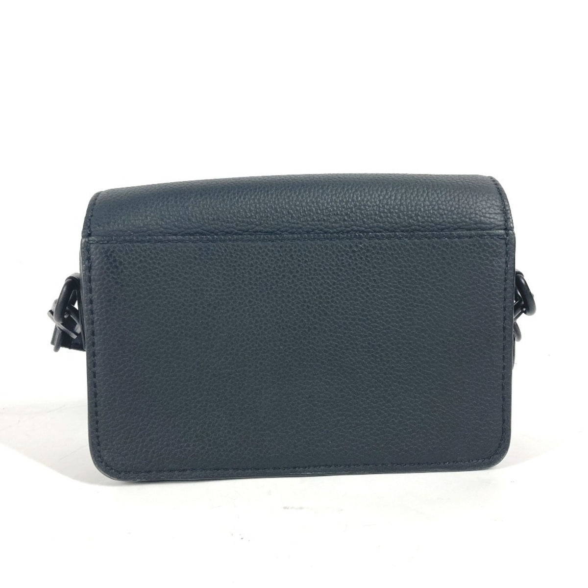 Louis Vuitton Black Leather Pochette Shoulder Bag (Pre-Owned)