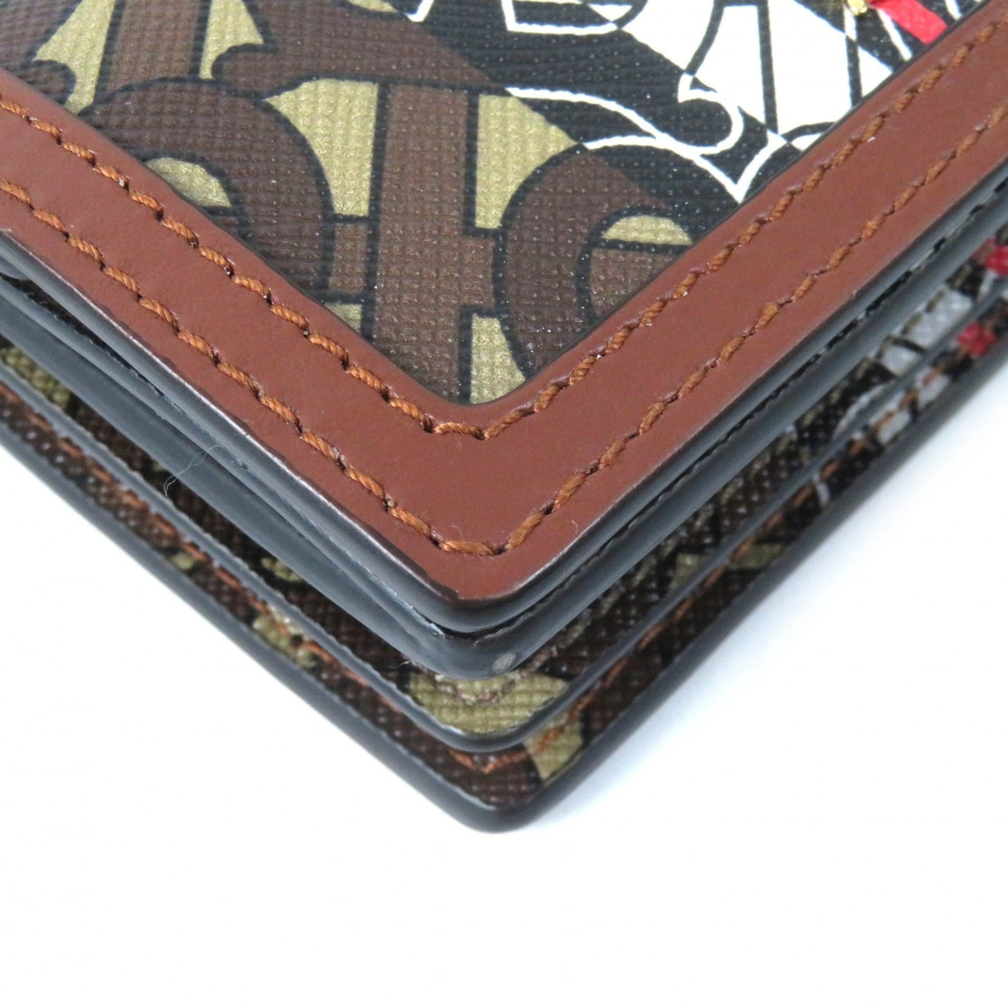 Burberry Brown Pvc Chain/Shoulder Wallet (Pre-Owned)