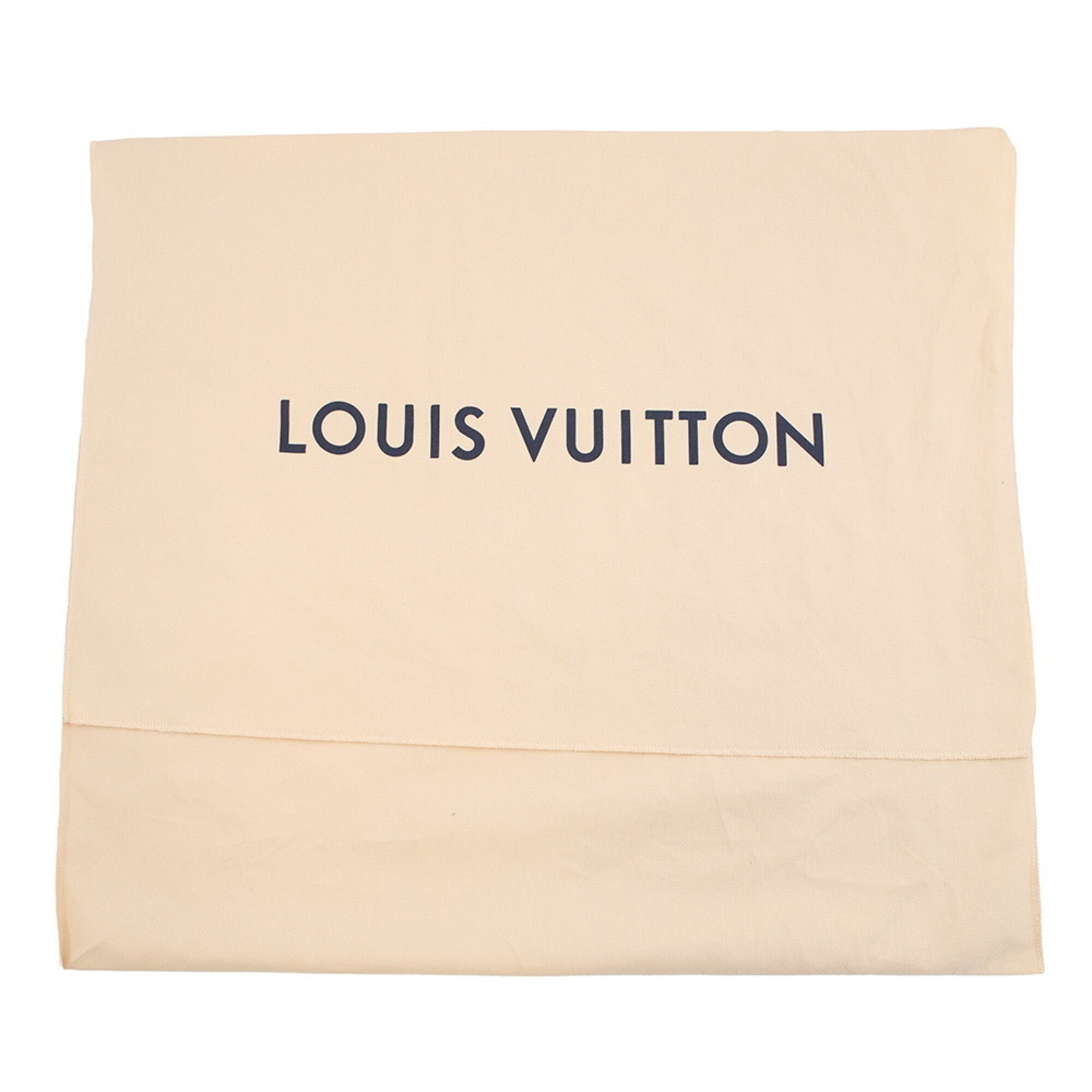Louis Vuitton Monogram Blue Nylon Denim Leather Backpack (Pre-Owned)