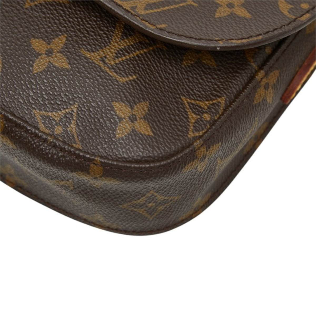 Louis Vuitton Brown Pvc Leather Shoulder Bag (Pre-Owned)