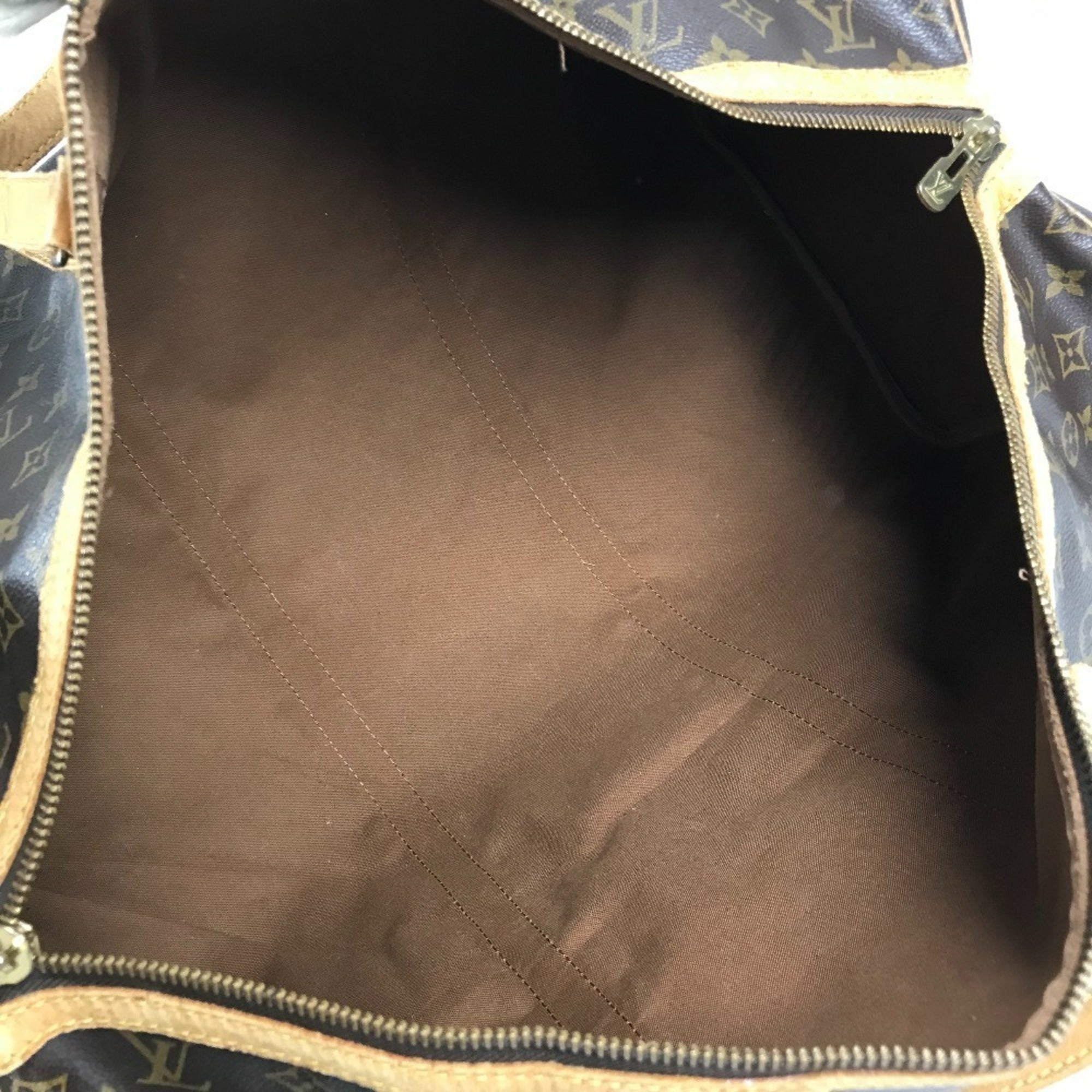 Louis Vuitton Brown Monogram Canvas Boston Bag Handbag (Pre-Owned)