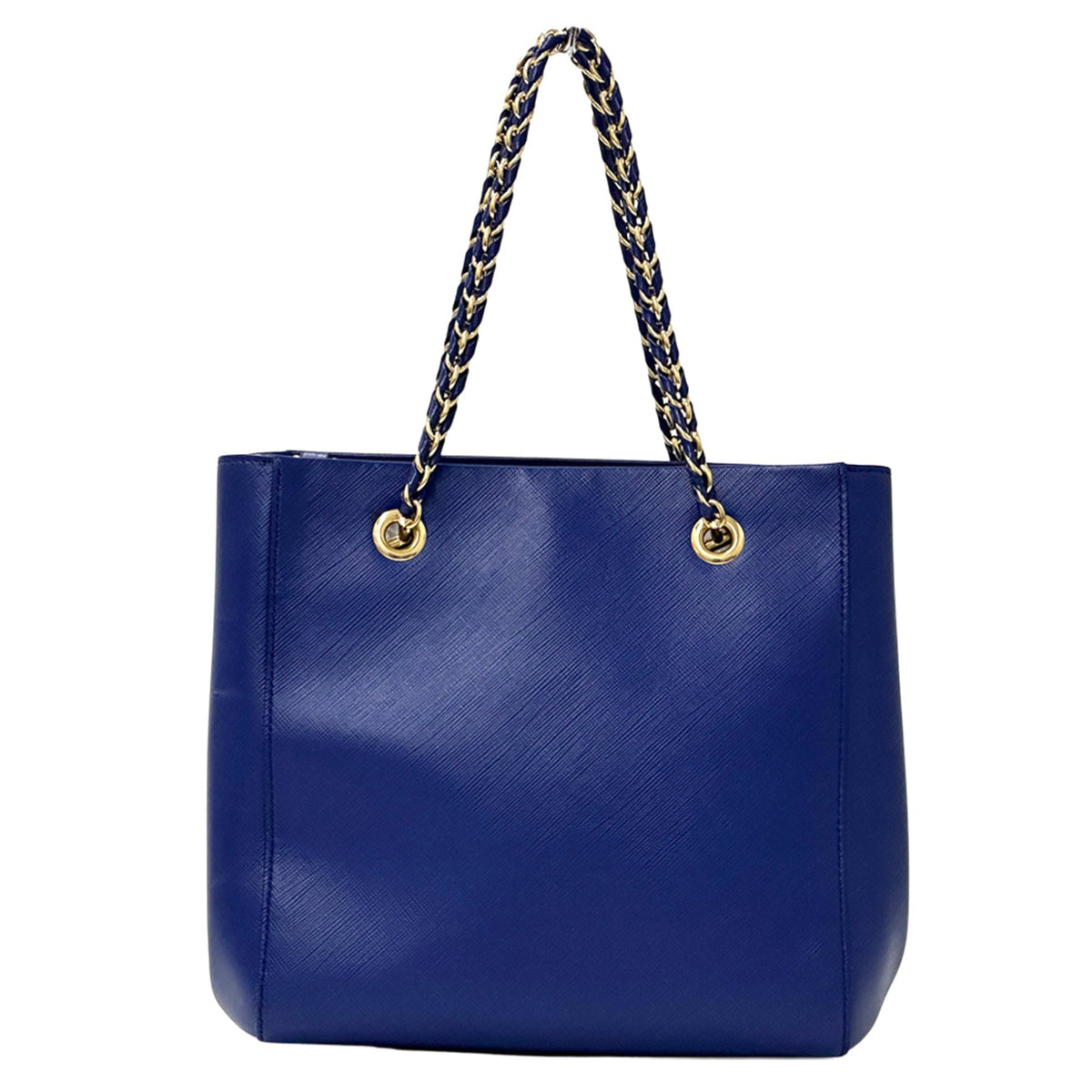 Salvatore Ferragamo Blue Leather Handbag Shoulder Bag (Pre-Owned)