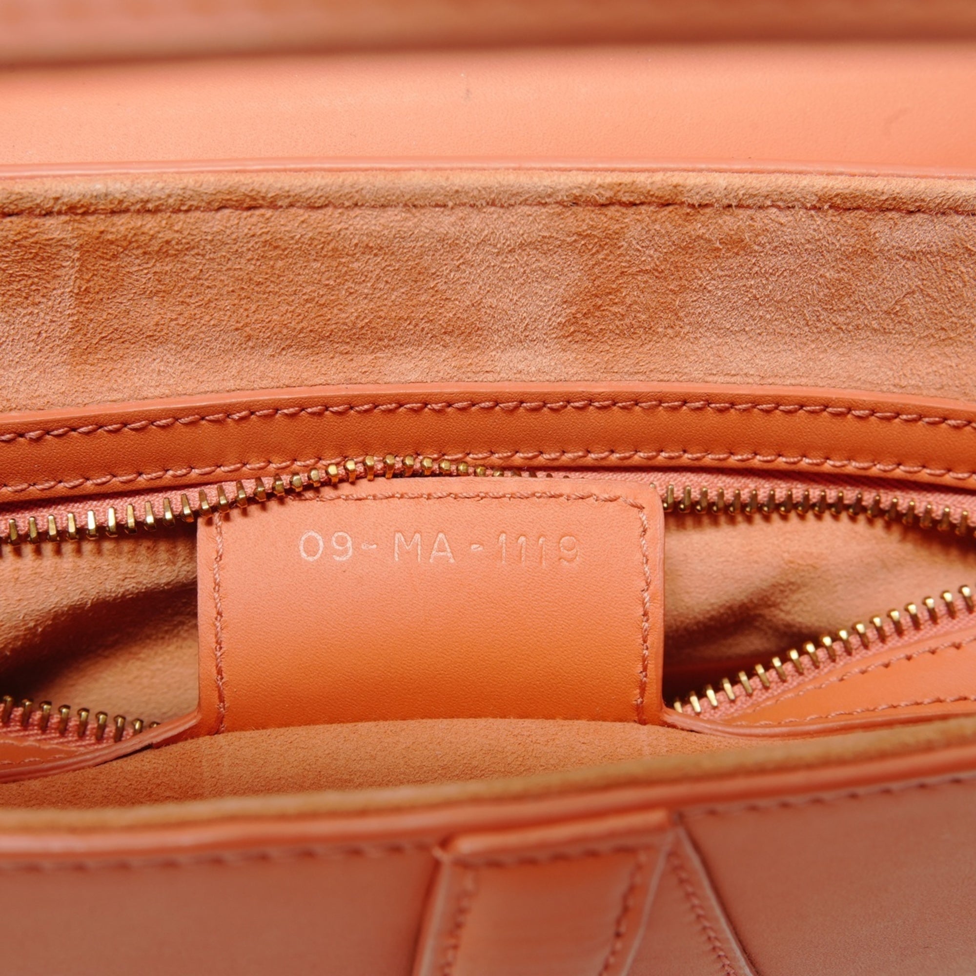Christian Dior Orange Saddle Bag Shoulder Bag (Pre-Owned)