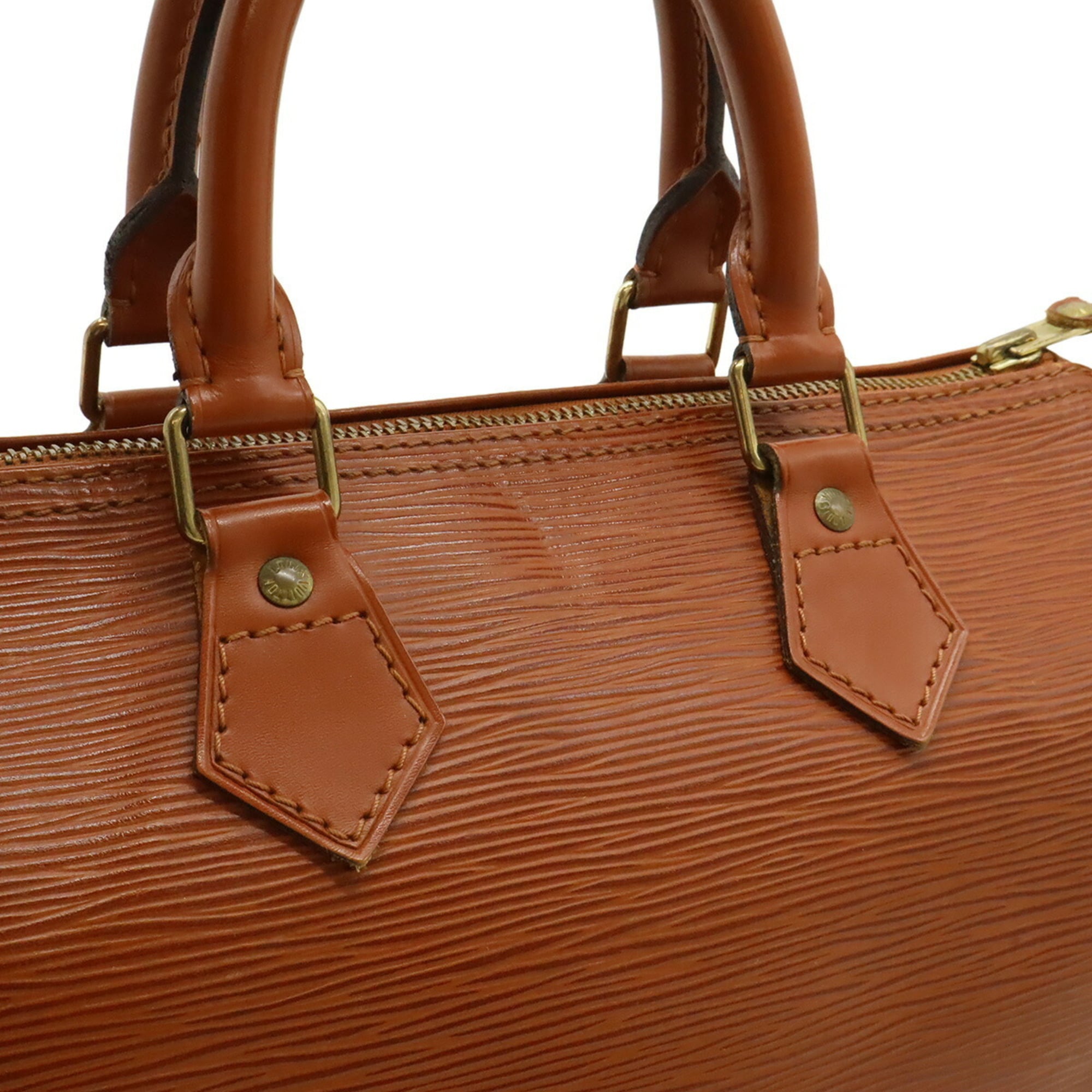 Louis Vuitton Epi Kenyan Brown Epi Leather Handbag (Pre-Owned)