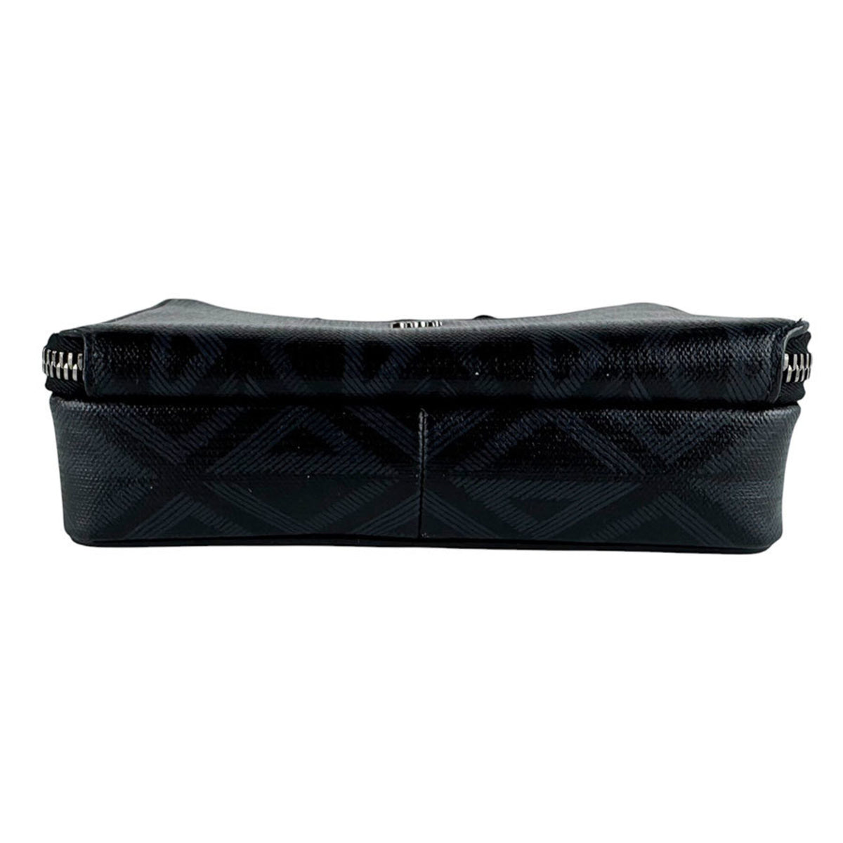 Christian Dior Black Coated Canvas Shoulder Bag (Pre-Owned)