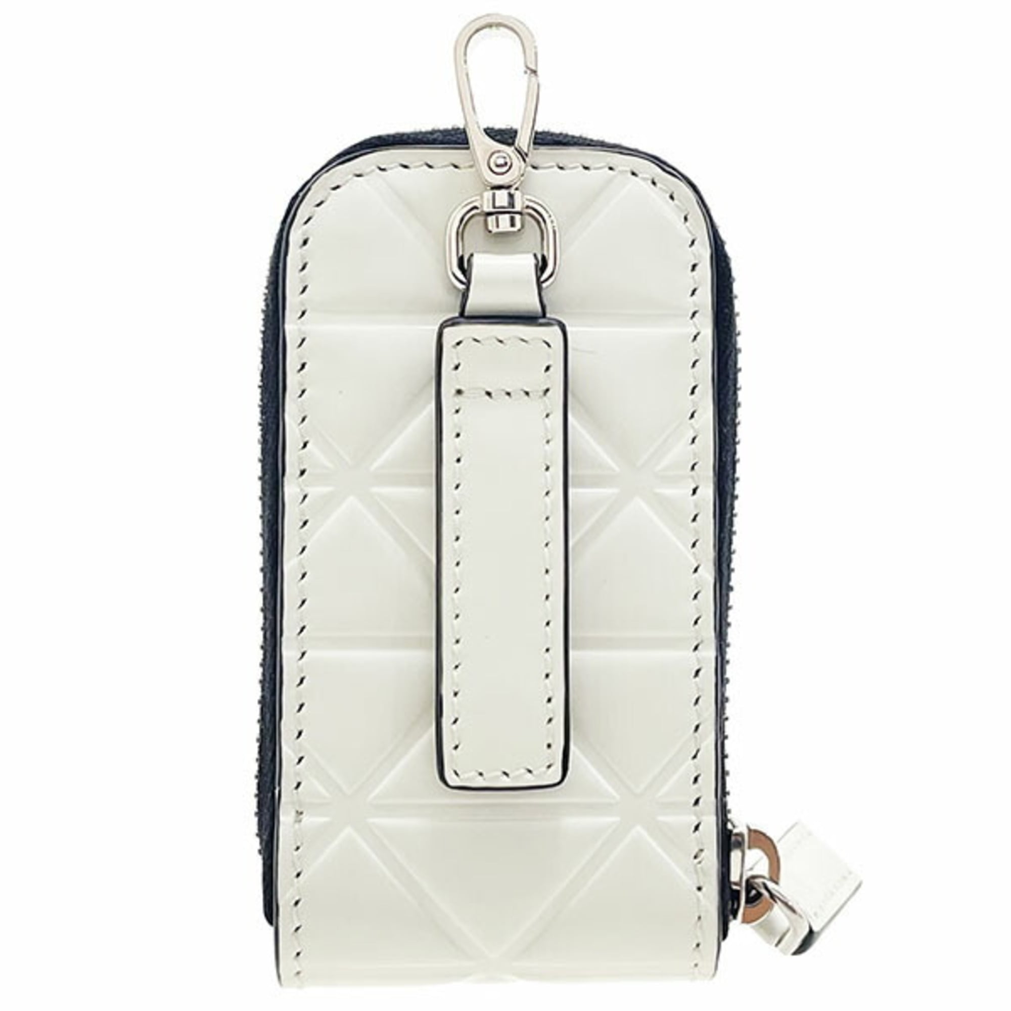 Prada White Leather Pouch (Pre-Owned)