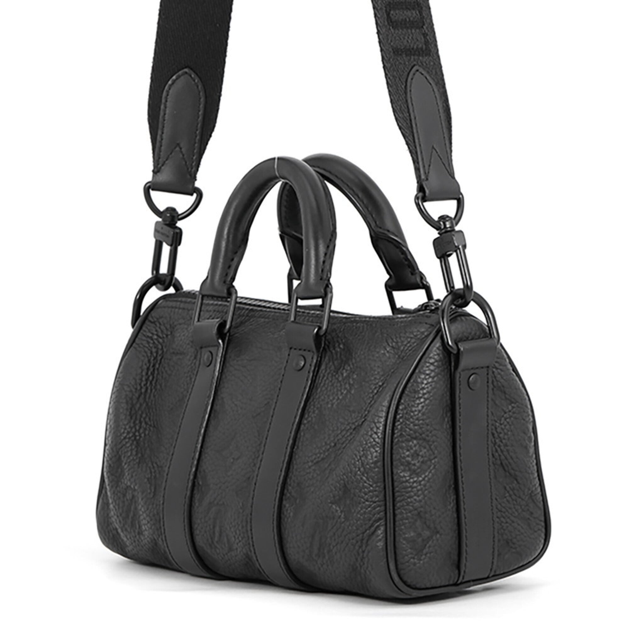 Louis Vuitton Monogram Noir Monogram Leather Handbag (Pre-Owned)