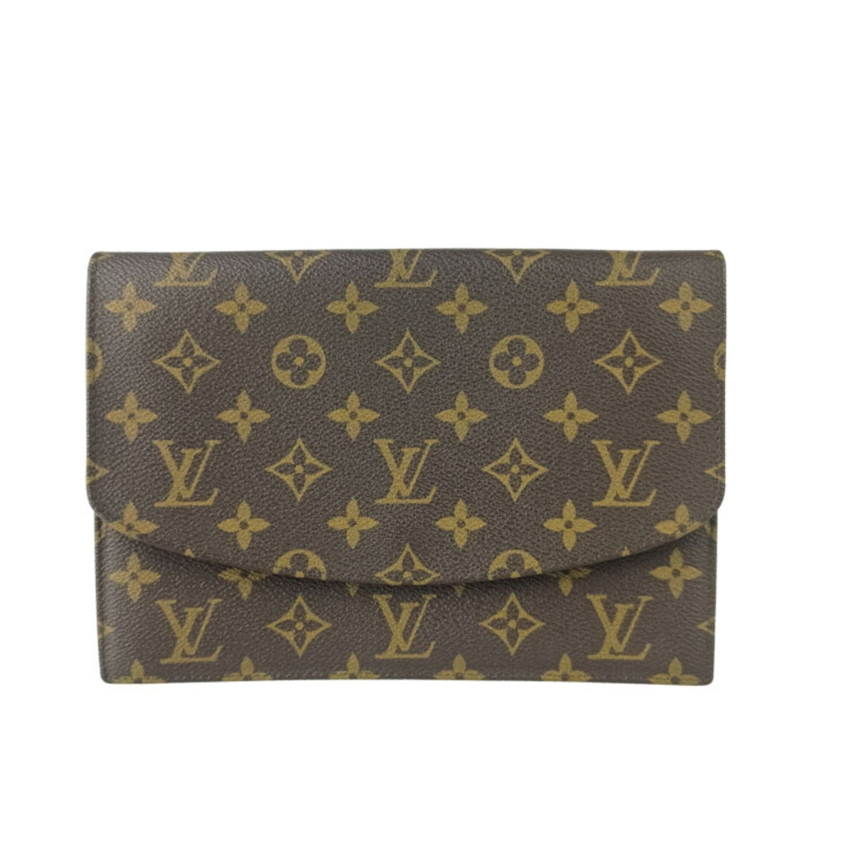 Louis Vuitton Brown Monogram Monogram Clutch Bag Pochette (Pre-Owned)